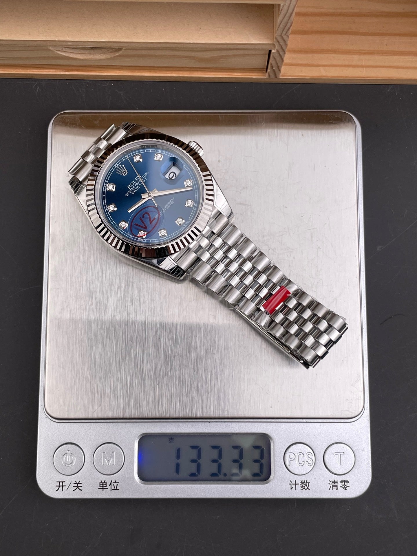 VSF 41mm datejust Blue Diamond Dial