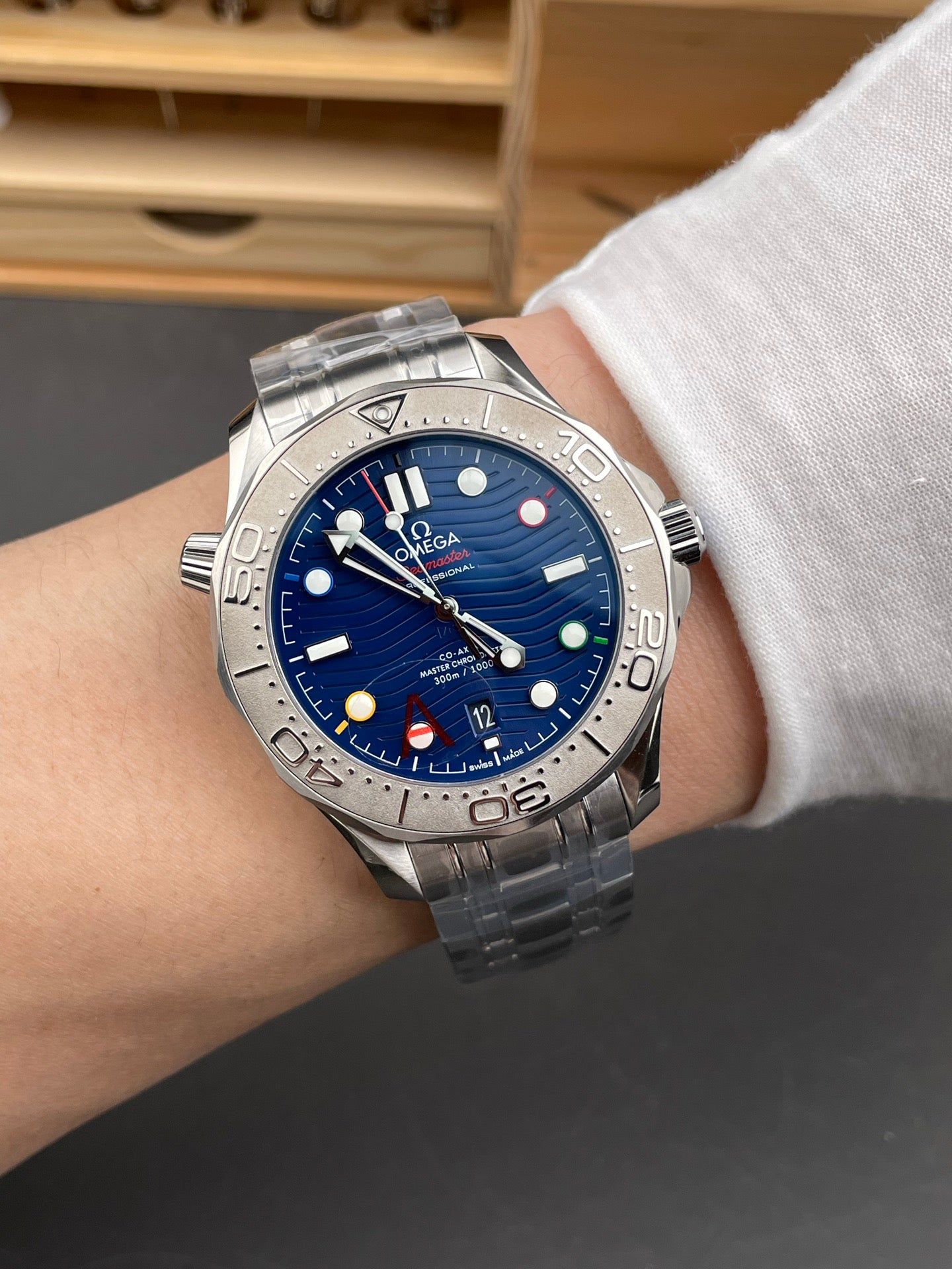 VS factory 42mm seamaster300 2008 Olympic