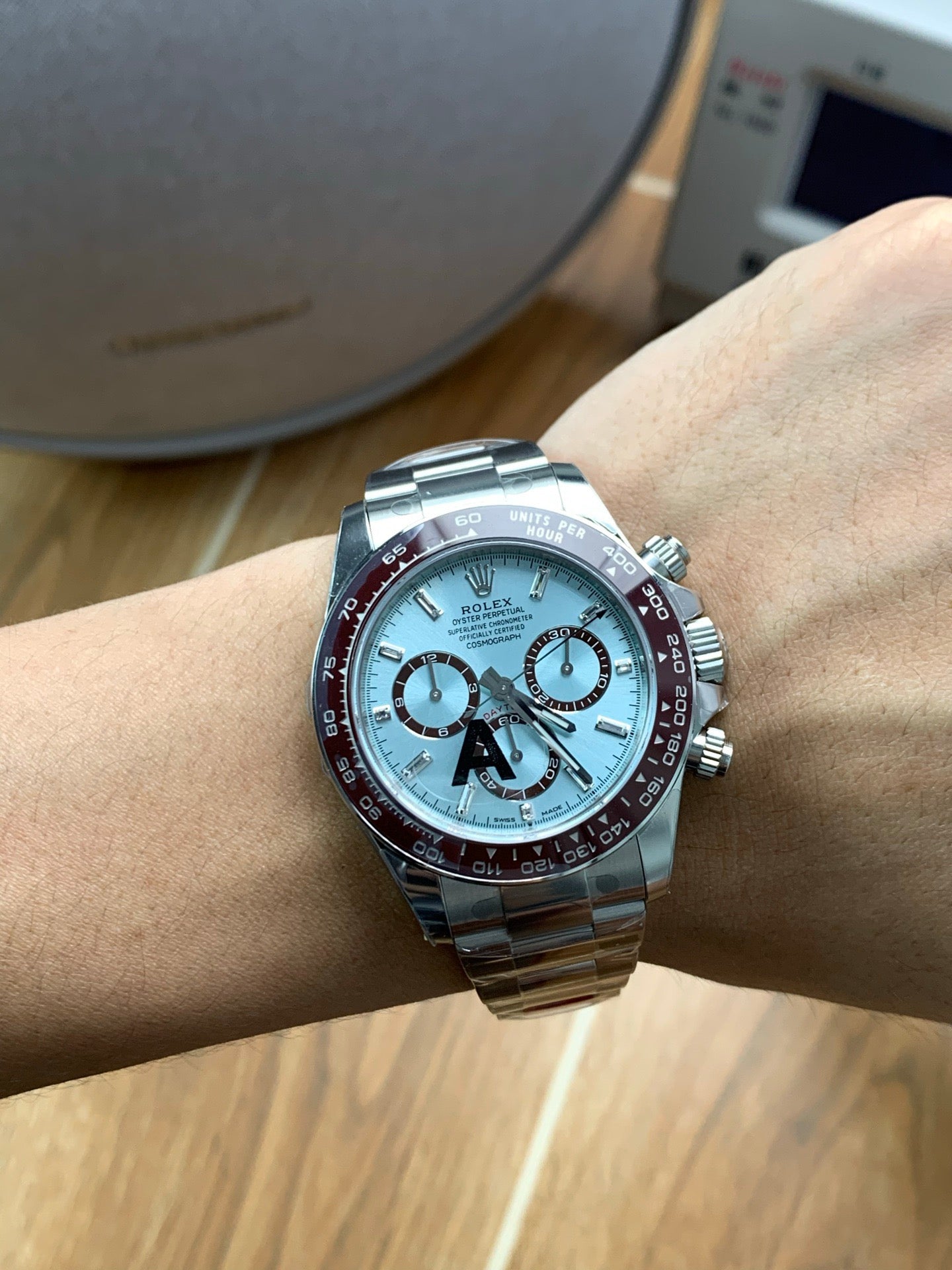 40mm Daytona VSF 4131 Diamond Bar D.