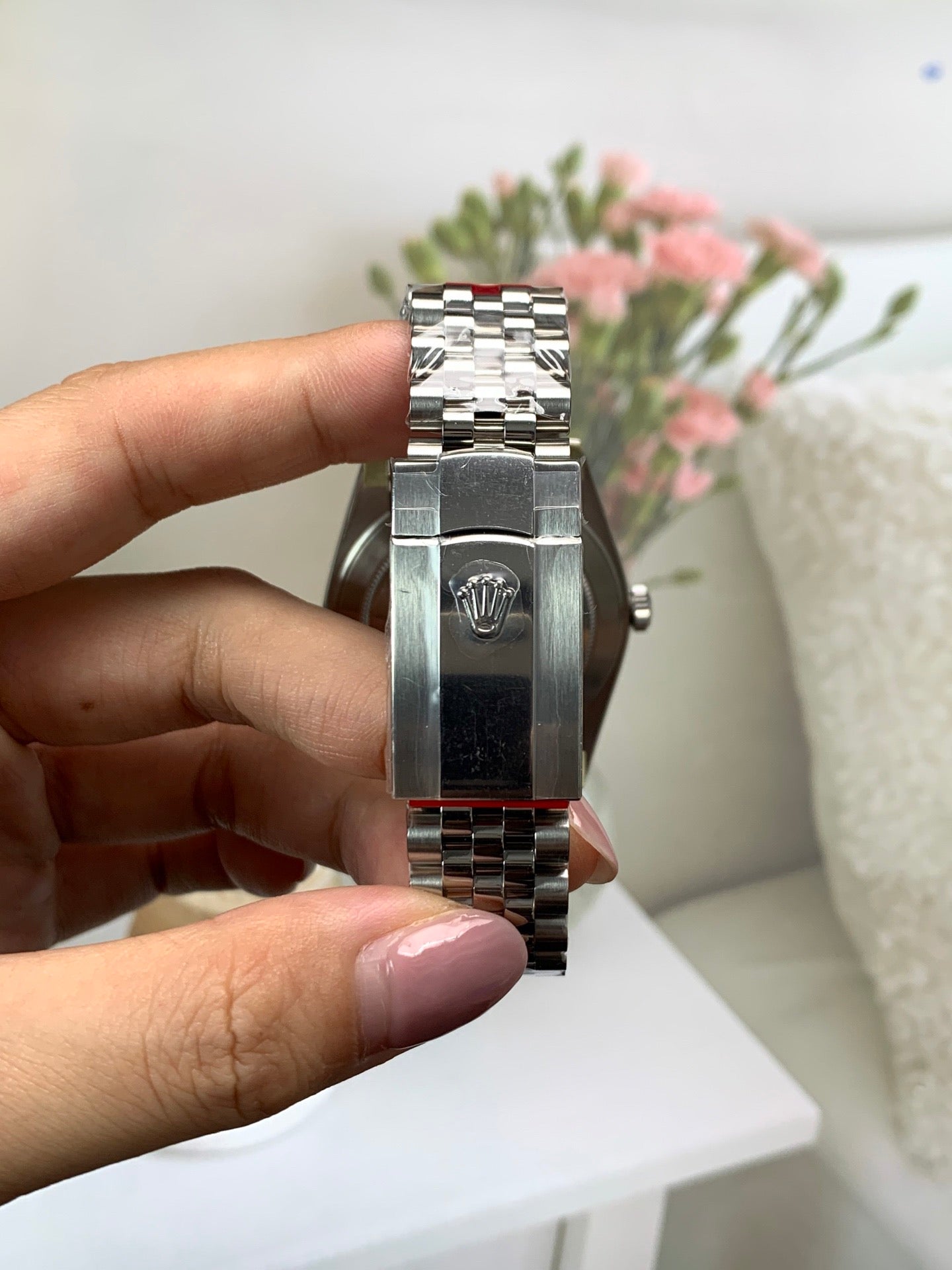 VSF 41mm blue date just