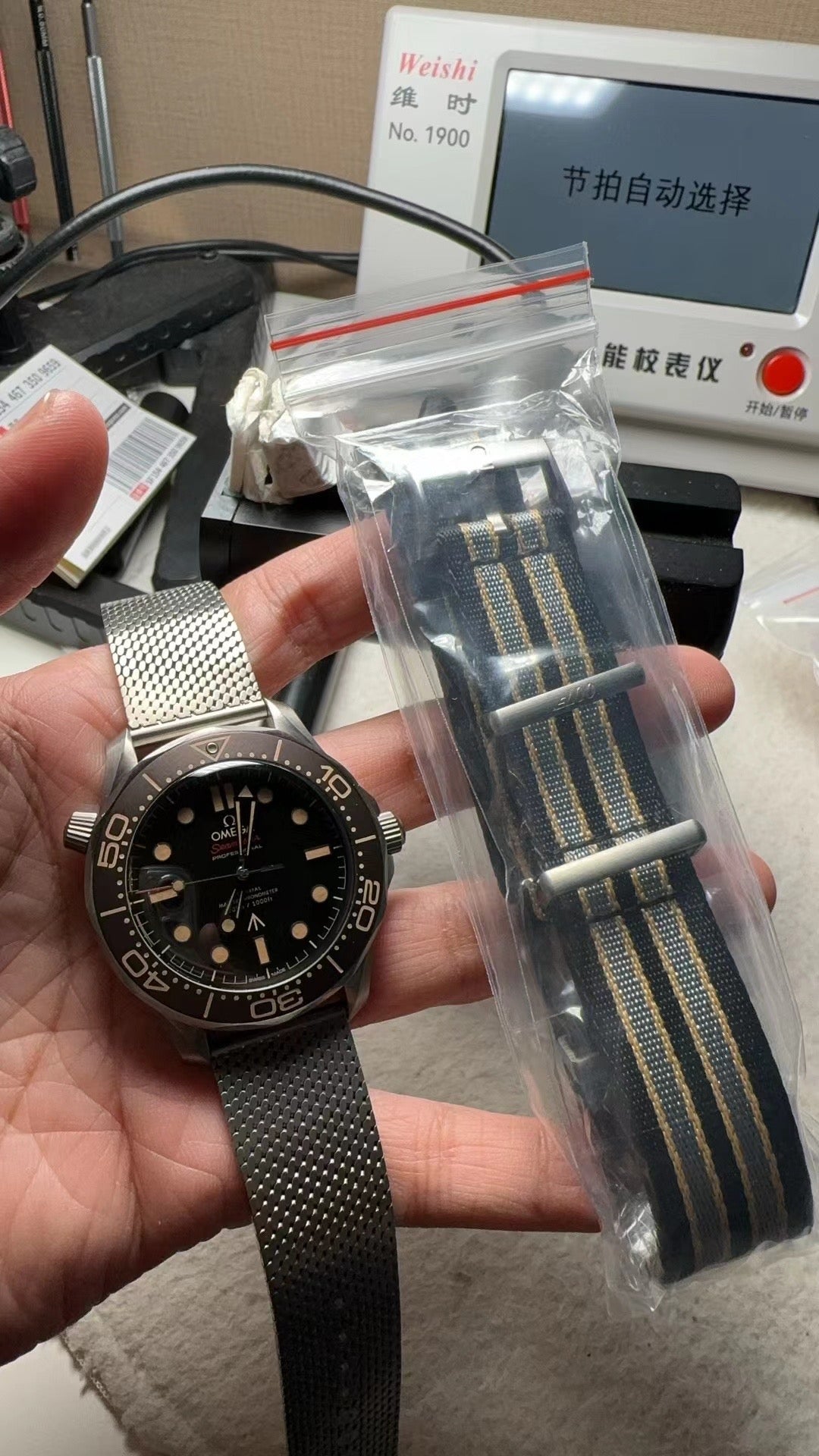 VS factory 42mm seamaster no time to die 007 V4 version