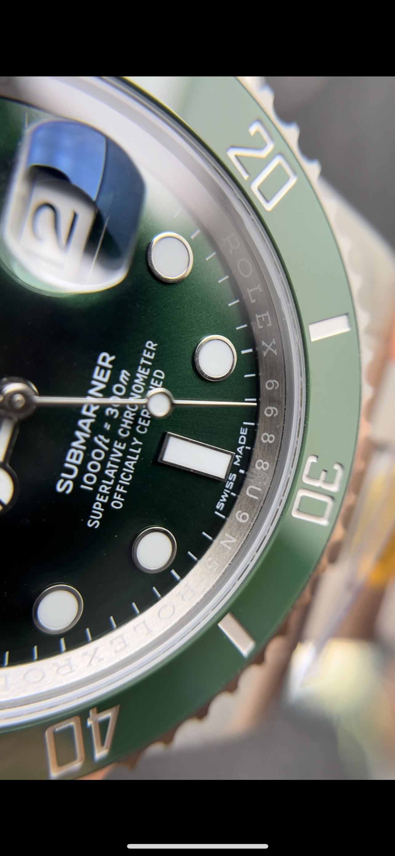 40mm Submariner Hulk 2836 version