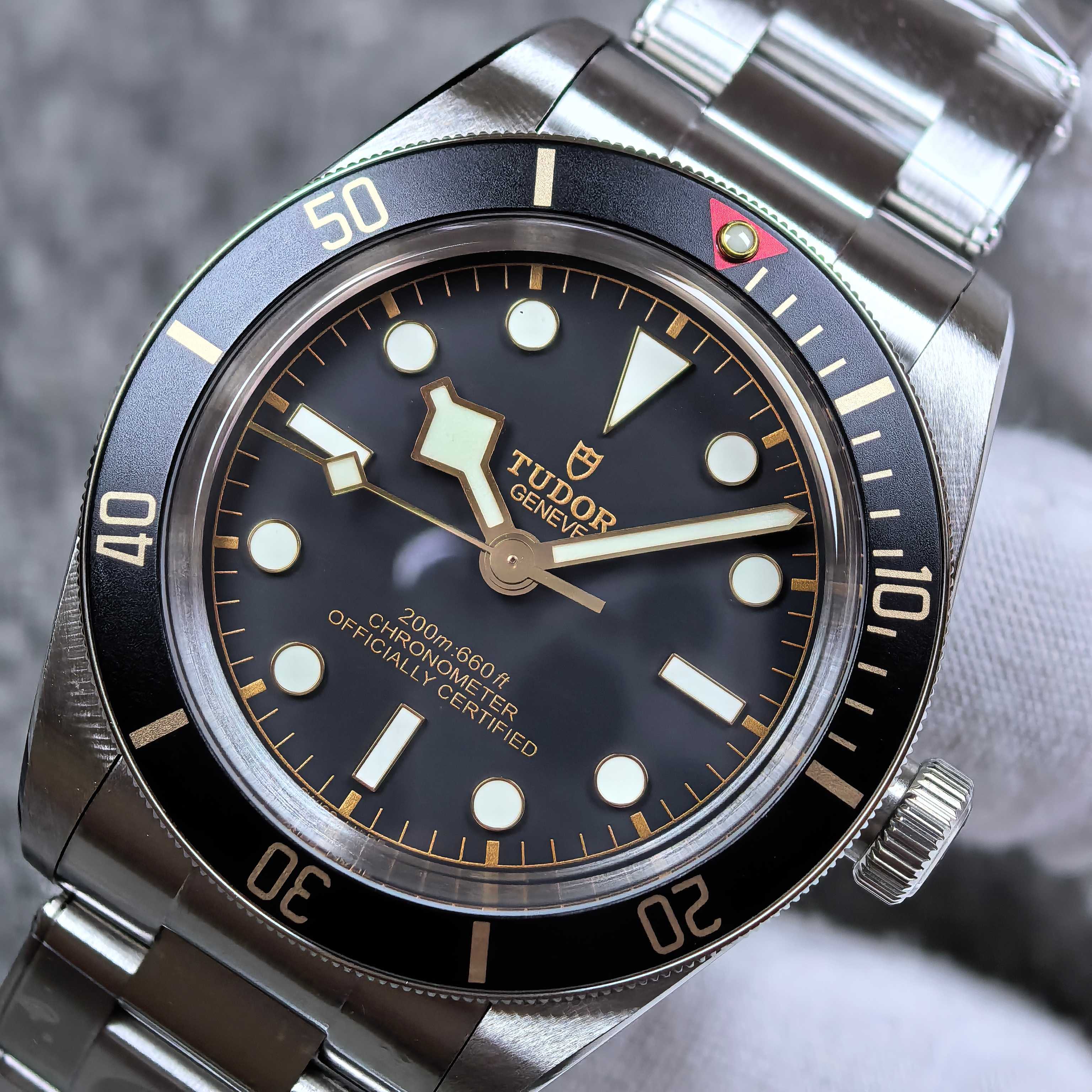 ZF factory 39mm Black Bay Tudor