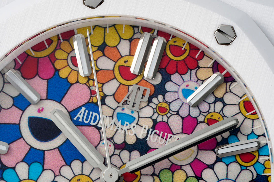 APS factory Royal Oak 15500 Ceramics Sunflower Dial