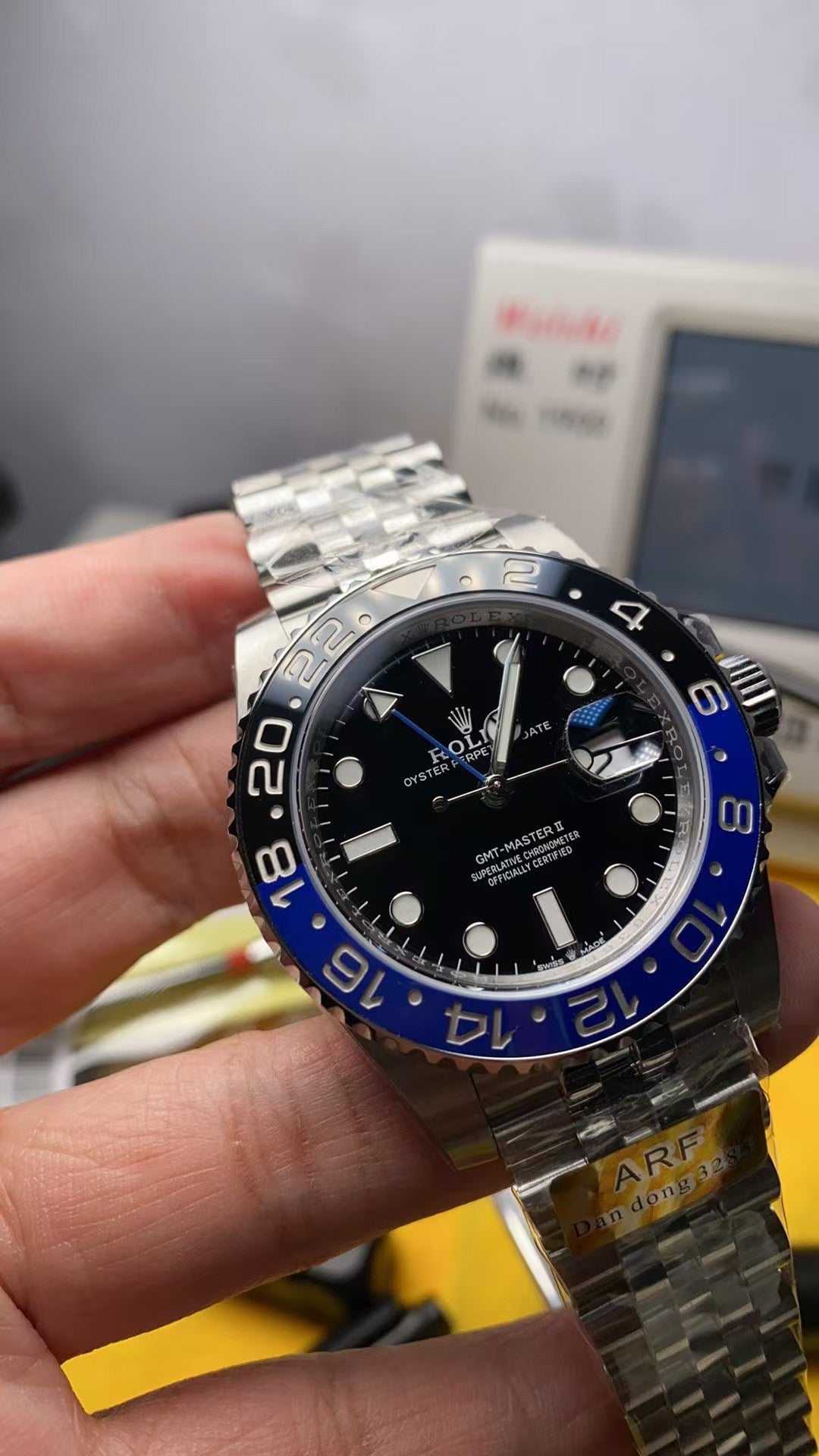 ARF 40mm Black Blue GMT（Dandong 3285）