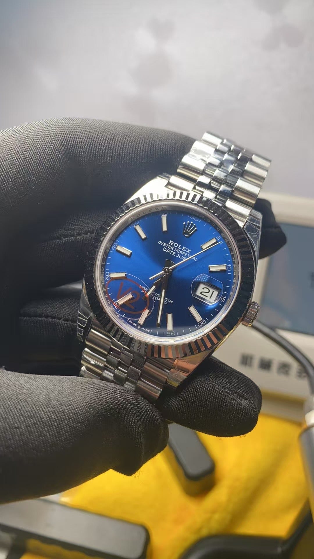 VSF 41mm datejust Blue dial