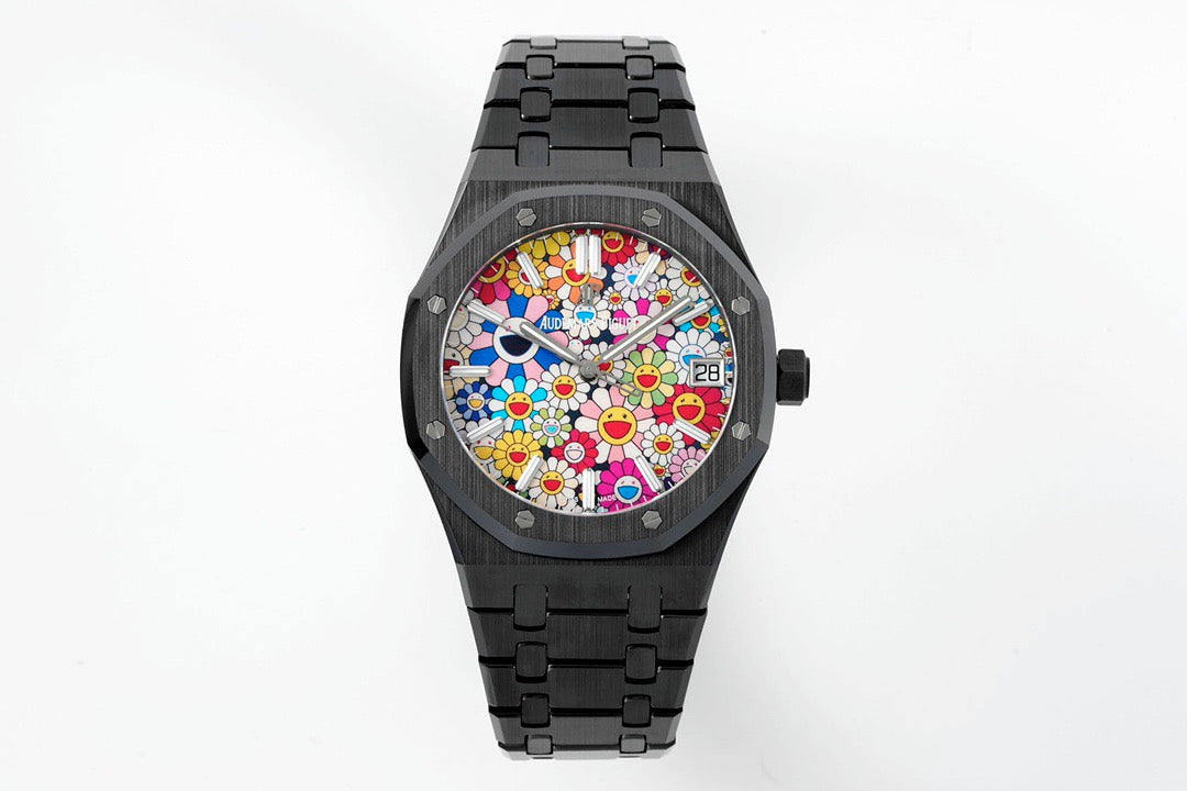 APS factory Royal Oak 15500 Ceramics Sunflower Dial