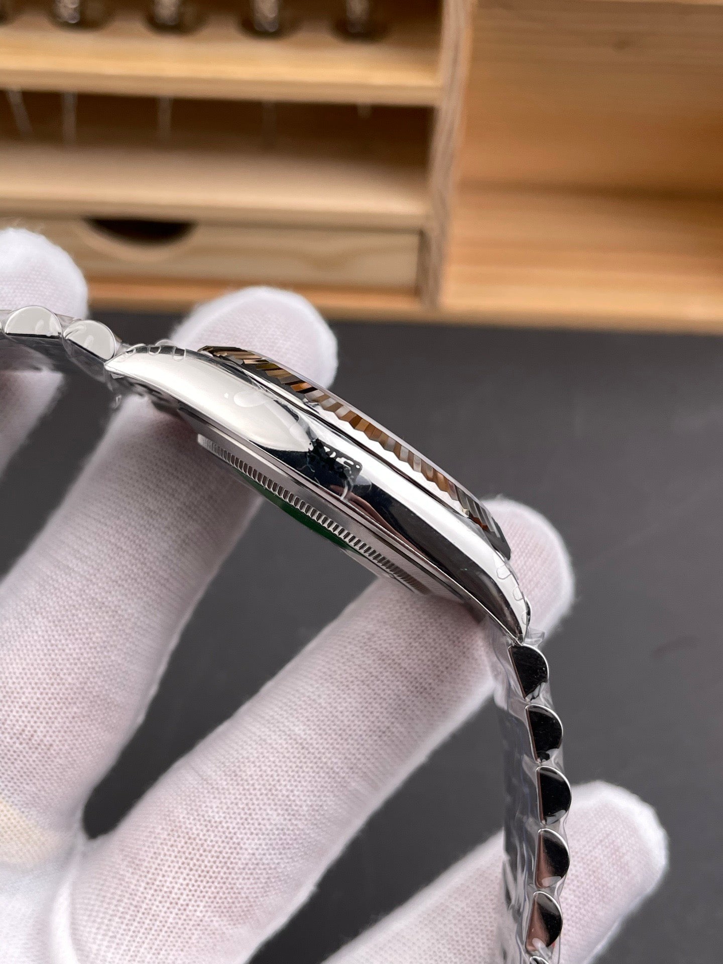 VSF 41mm Black datejust Diamond Dial