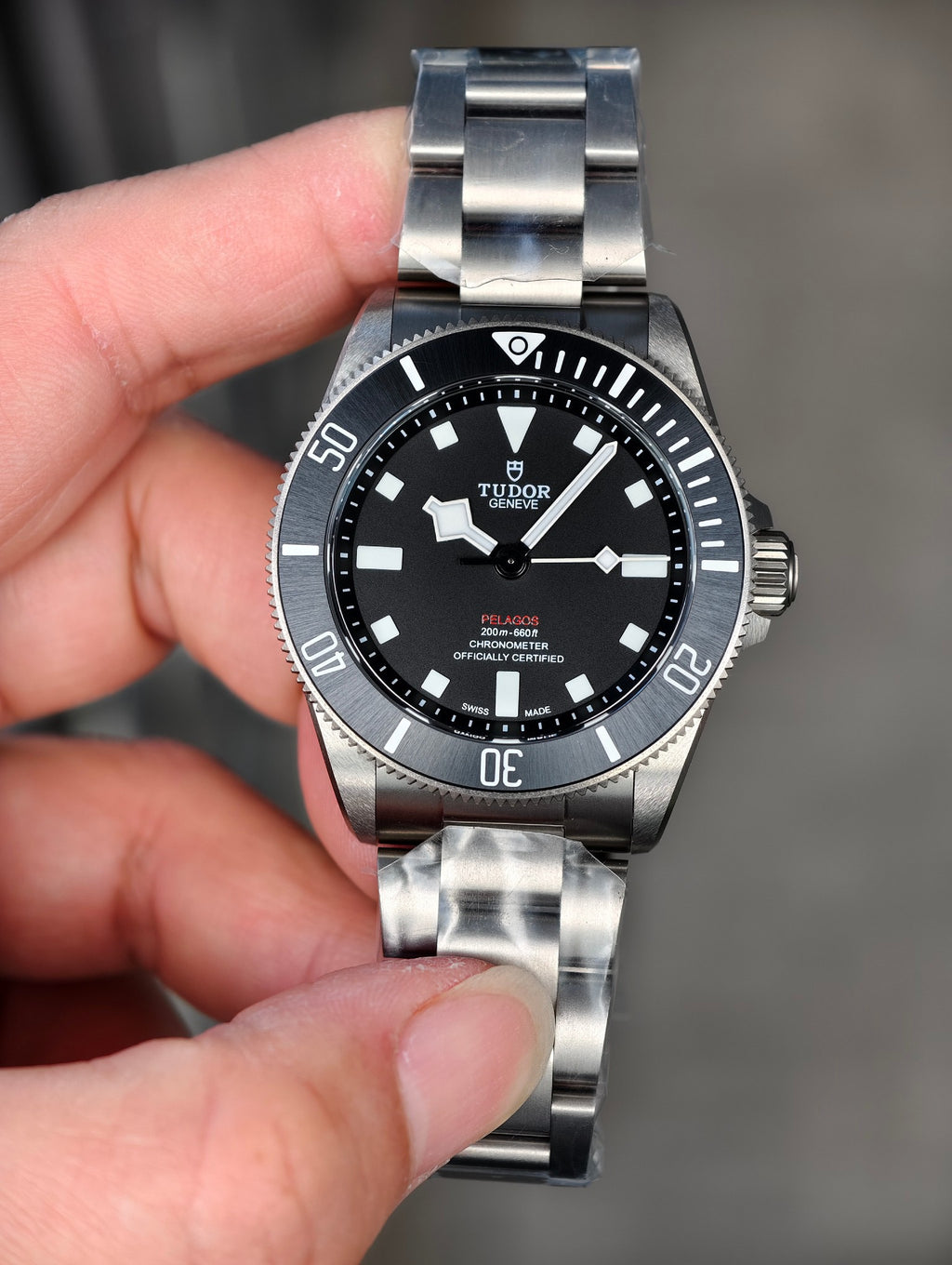 ZF factory, 39mm pelagos Tudor Titanium