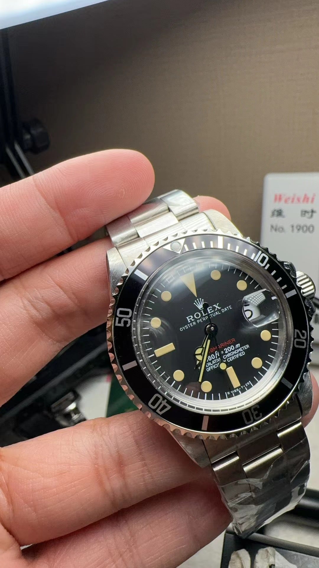 SN factory Retro Submariner 40mm