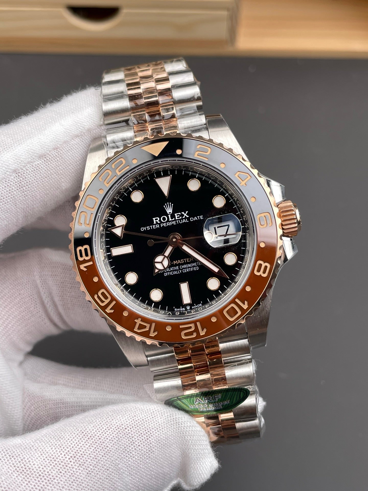 ARF 40mm GMT Rootbeer Weight gain version（Dandong 3285）