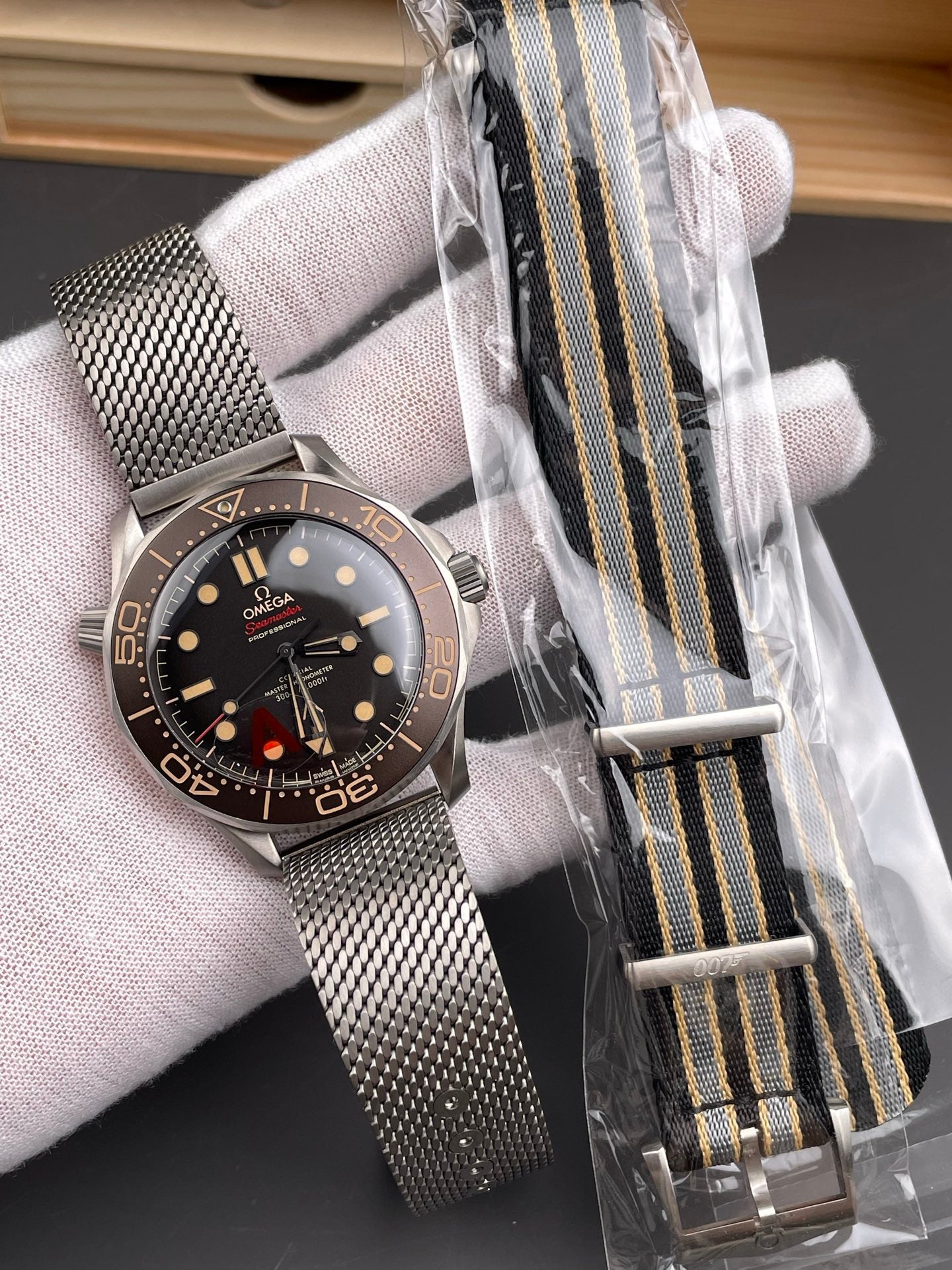 VS factory 42mm seamaster no time to die 007 V4 version