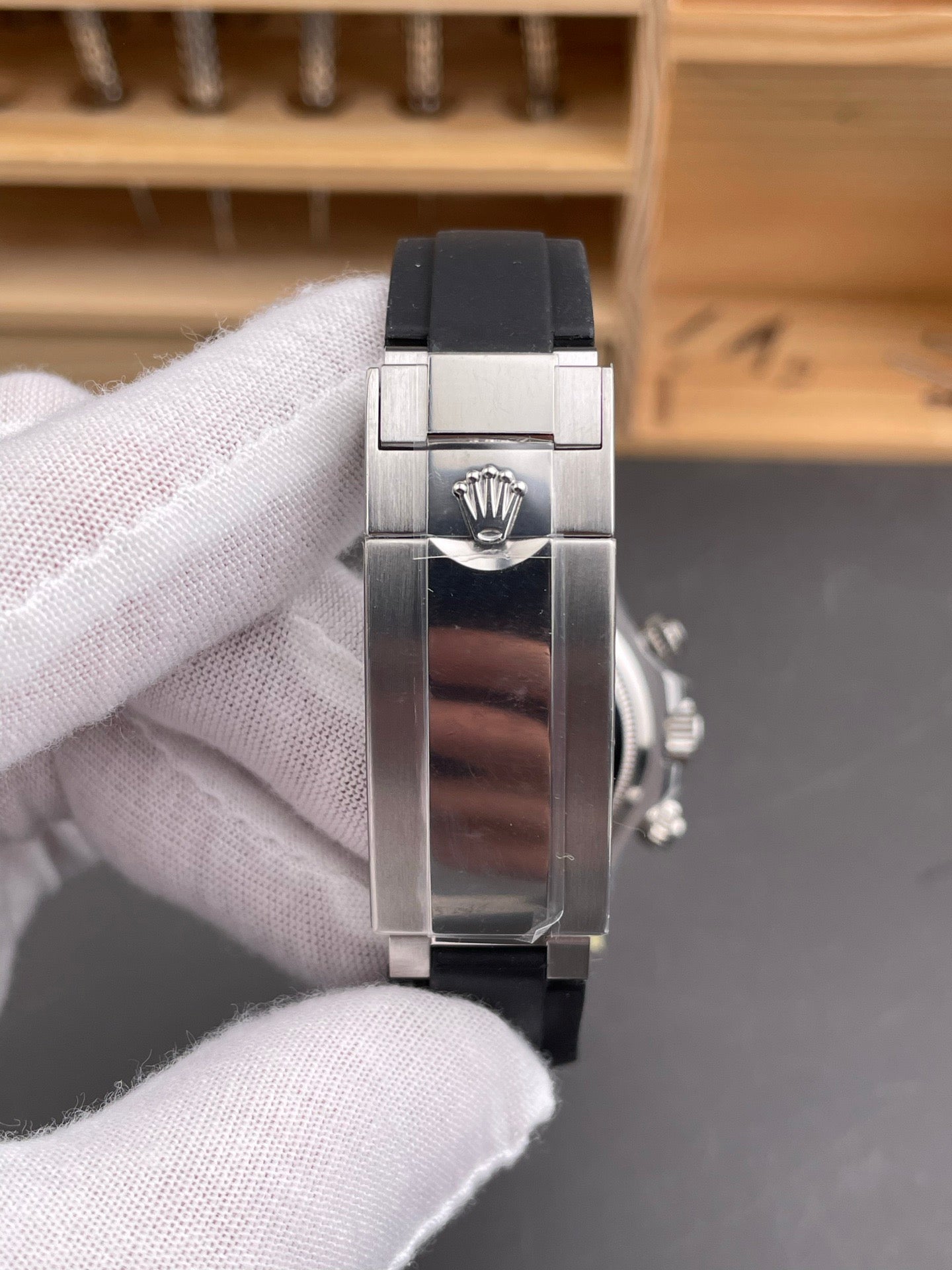 ARF 40mm Daytona Weight Gain Rubber strap