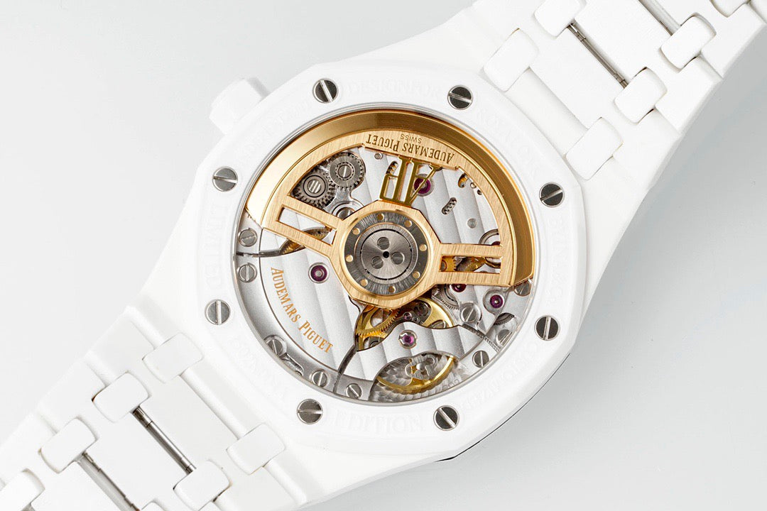 APS factory Royal Oak 15500 Ceramics Sunflower Dial