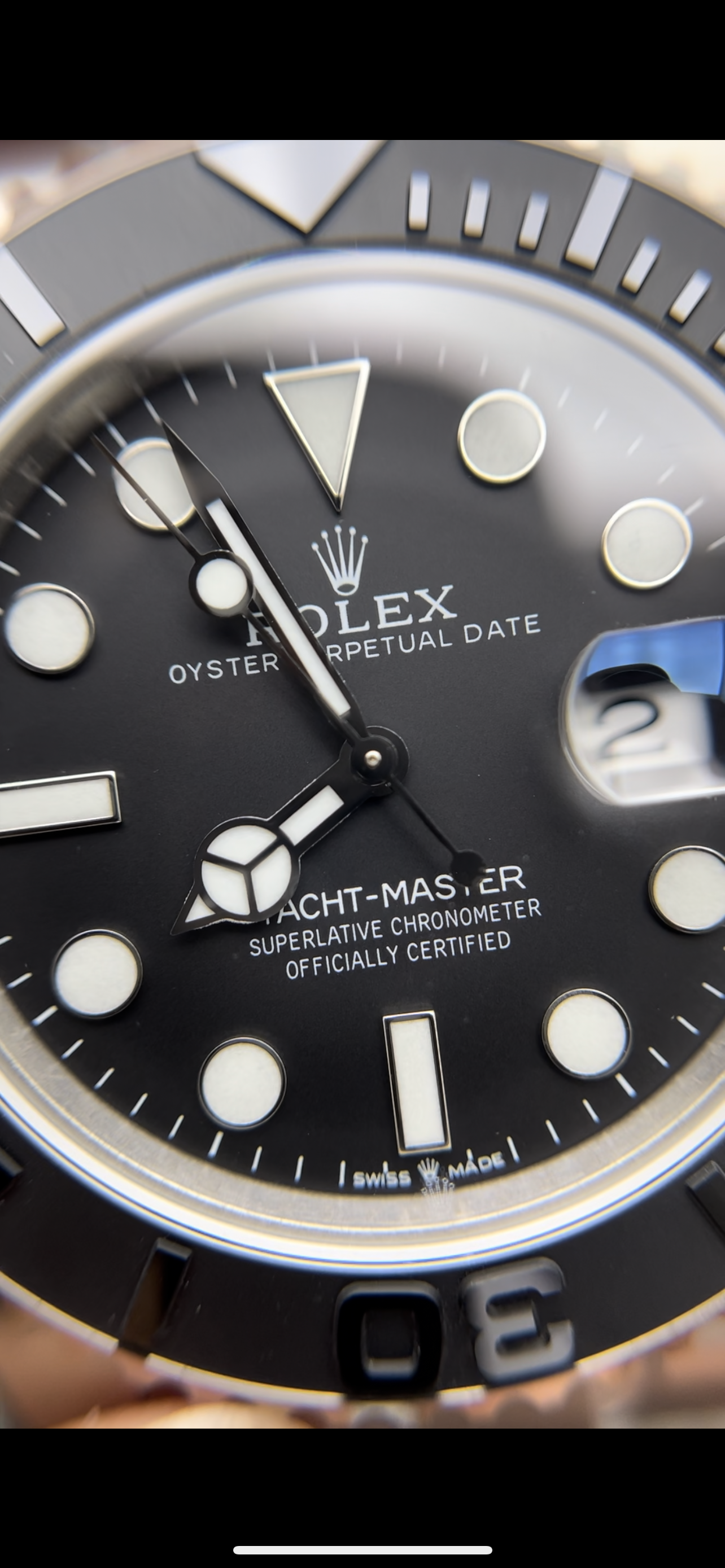 42mm Titanium Yacht master 103g