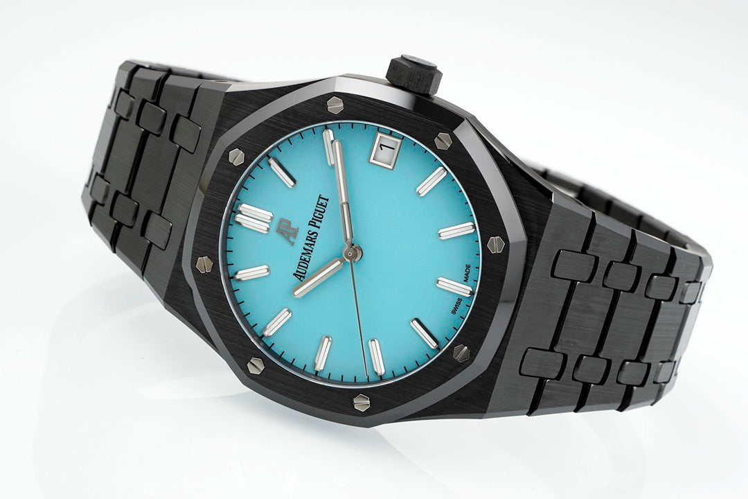 APS factory Royal Oak 15500 Ceramics Tiffany Blue