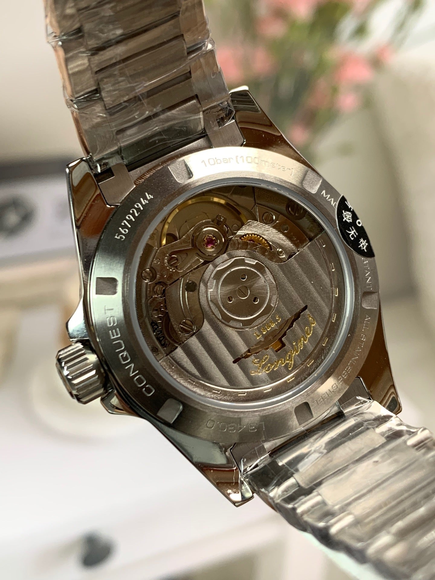 34mm.CONQUEST.Ladies' style.Automatic Watch