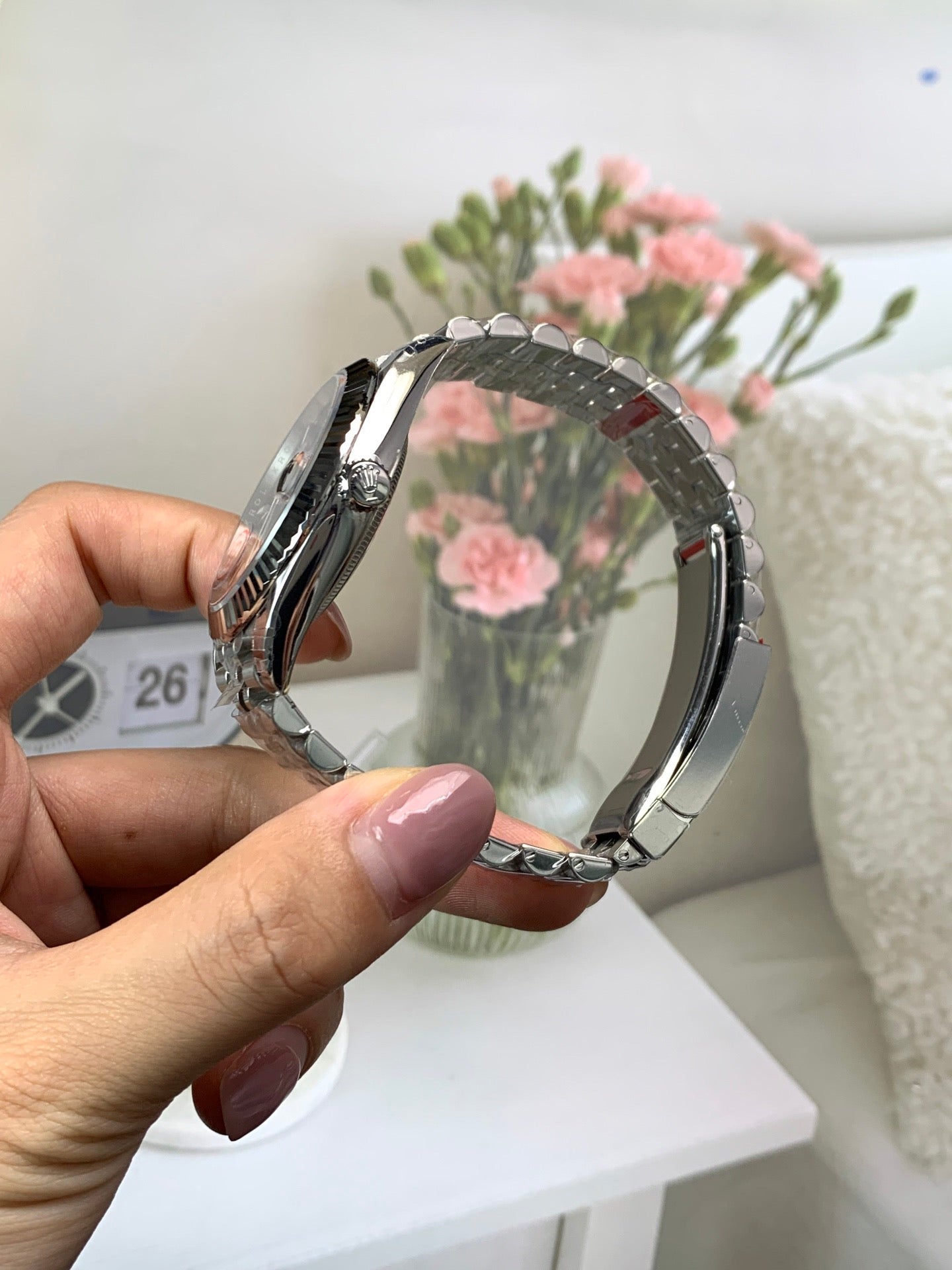 VSF 41mm blue date just