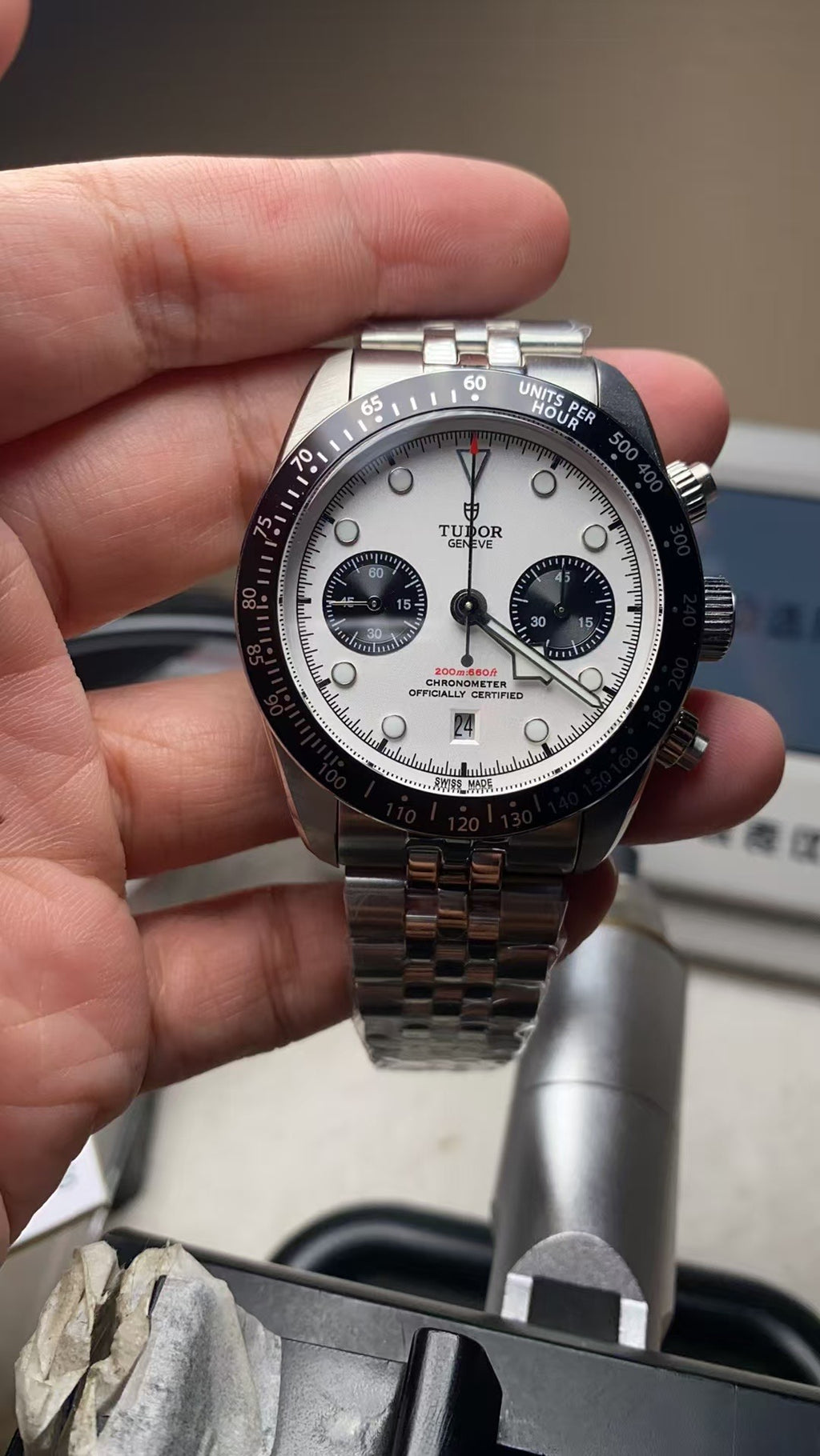 TW factory 41mm Black Bay Chronograph