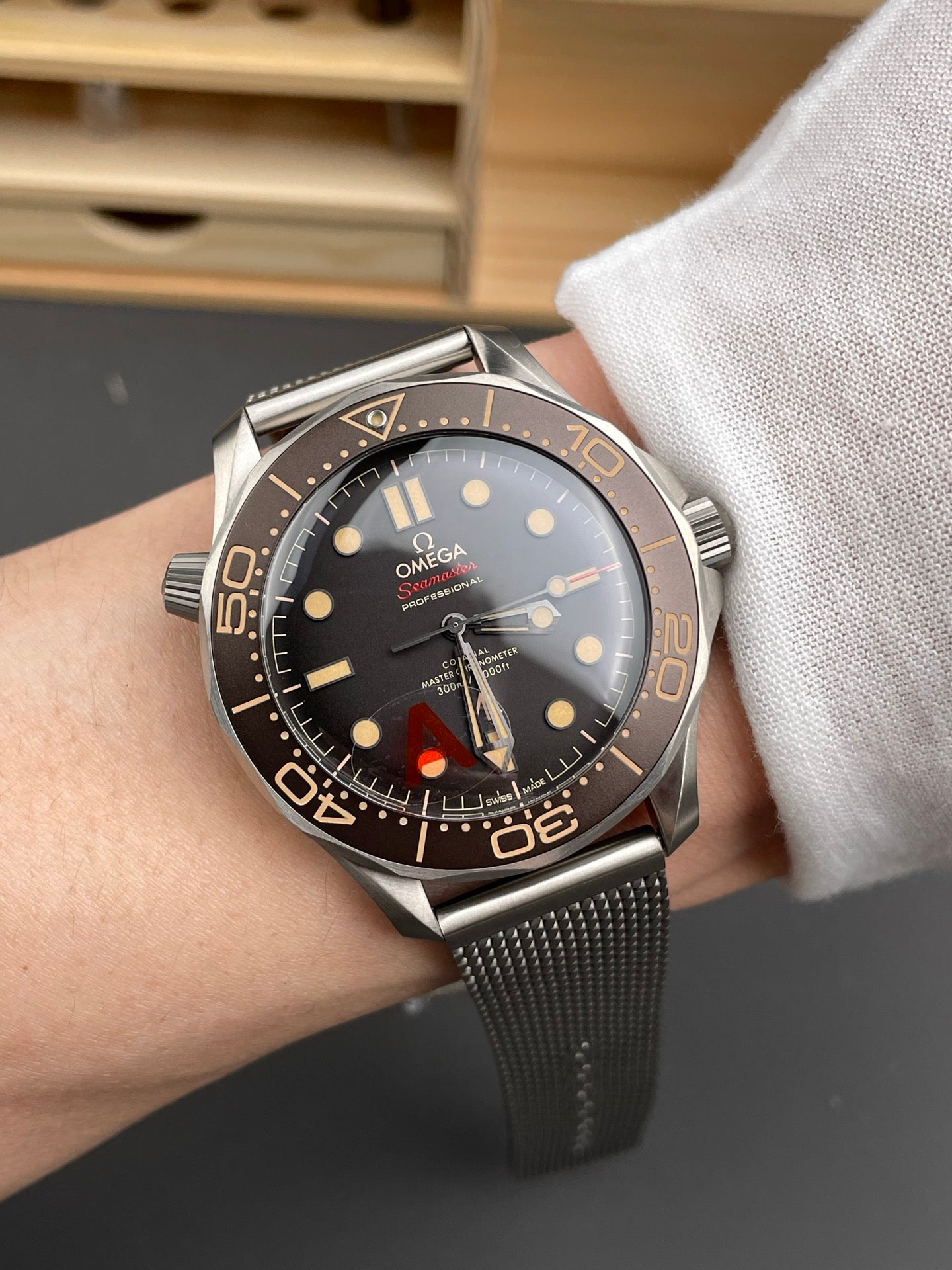 VS factory 42mm seamaster no time to die 007 V4 version