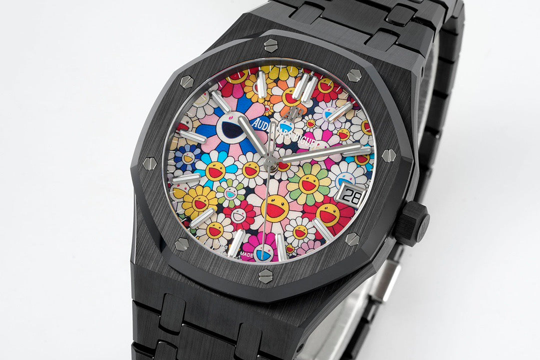 APS factory Royal Oak 15500 Ceramics Sunflower Dial
