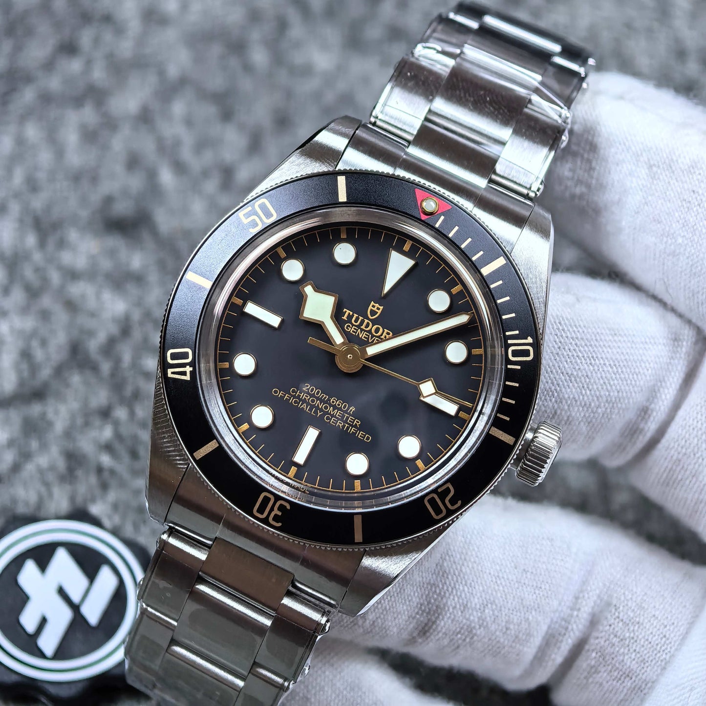 ZF factory 39mm Black Bay Tudor