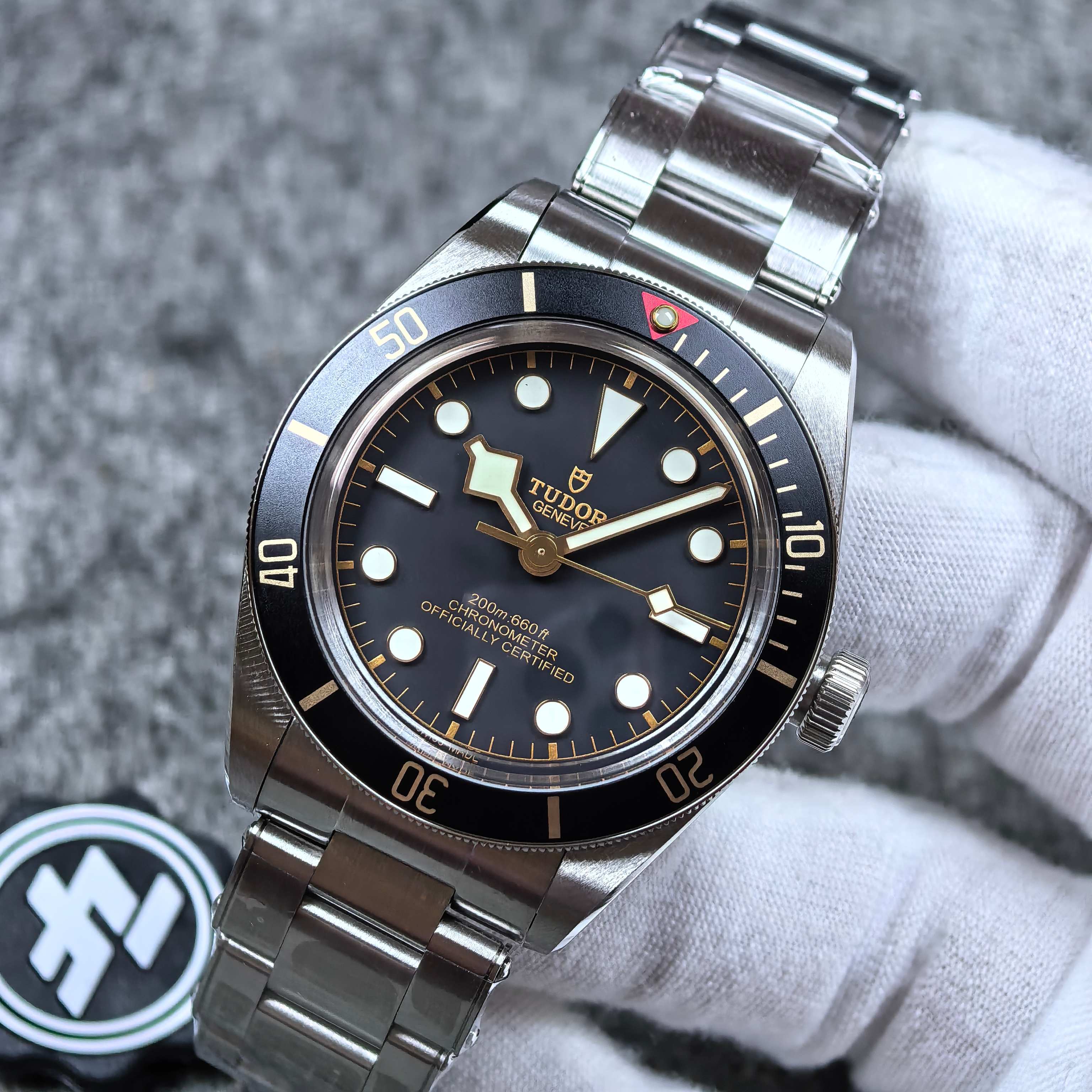 ZF factory 39mm Black Bay Tudor