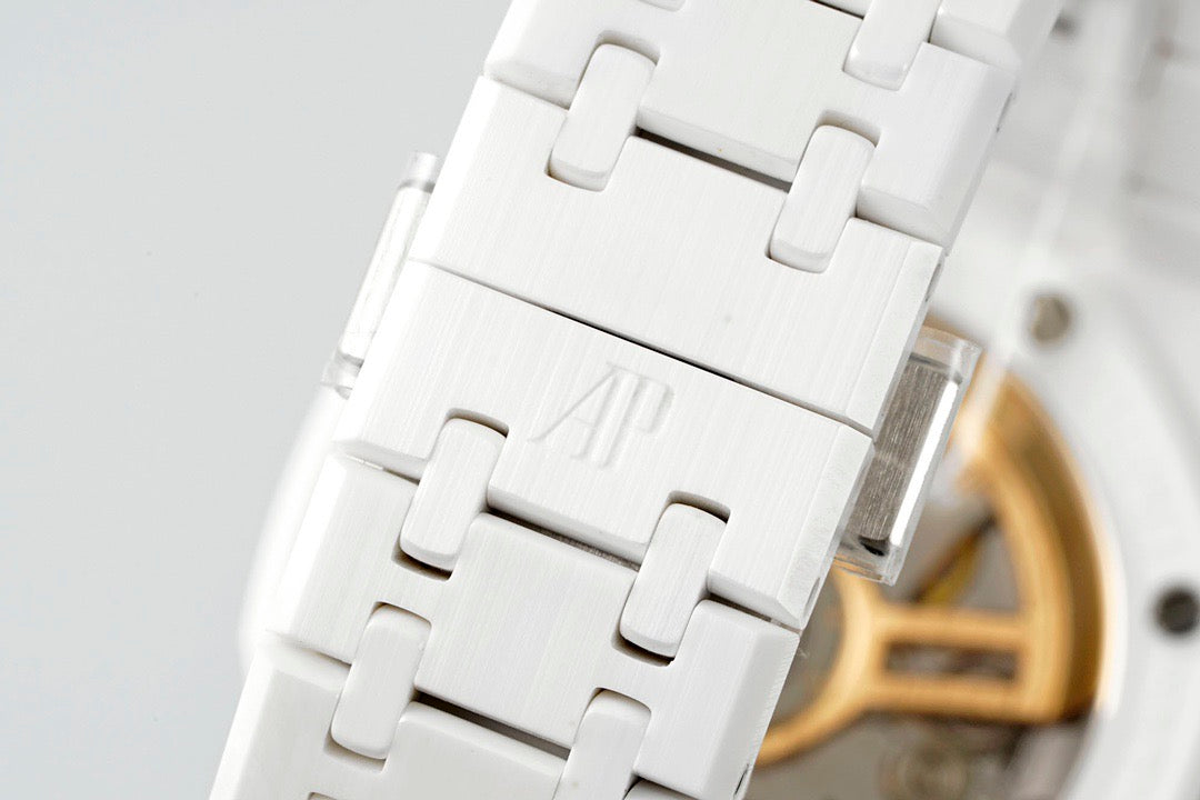 APS factory Royal Oak 15500 Ceramics Sunflower Dial