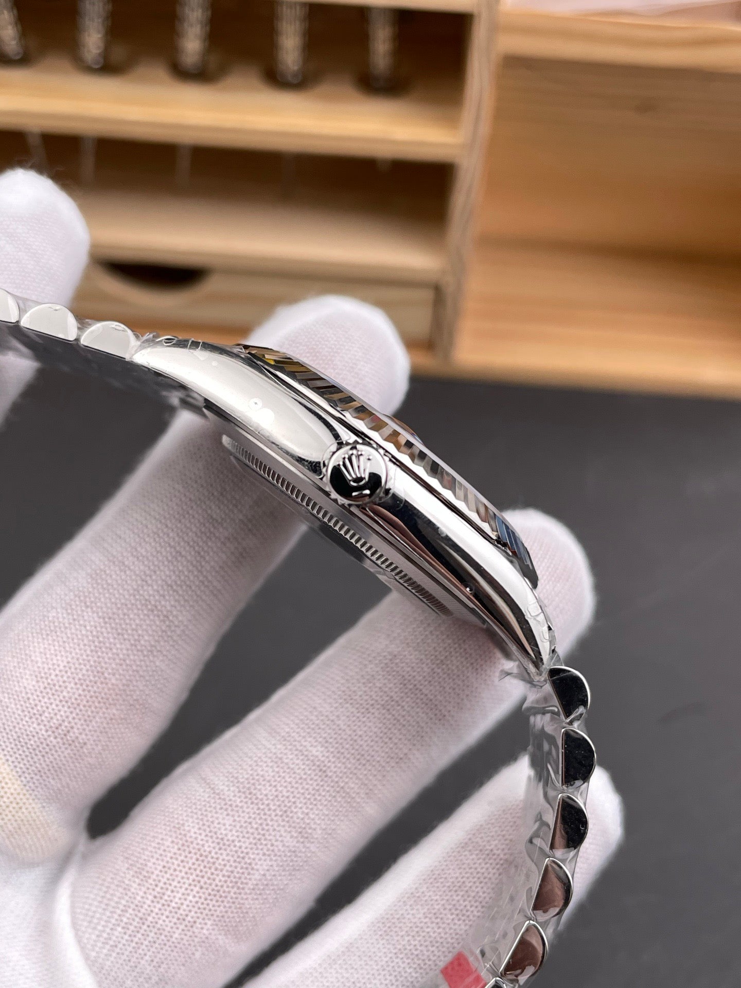 VSF 41mm Black datejust Diamond Dial