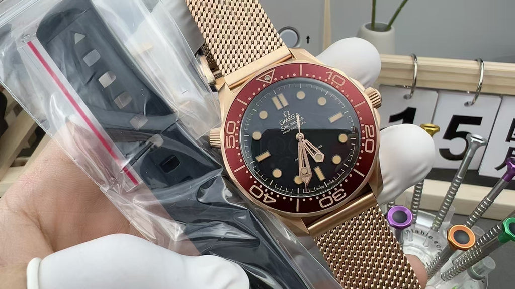 VS factory Bronze Gold seamaster300