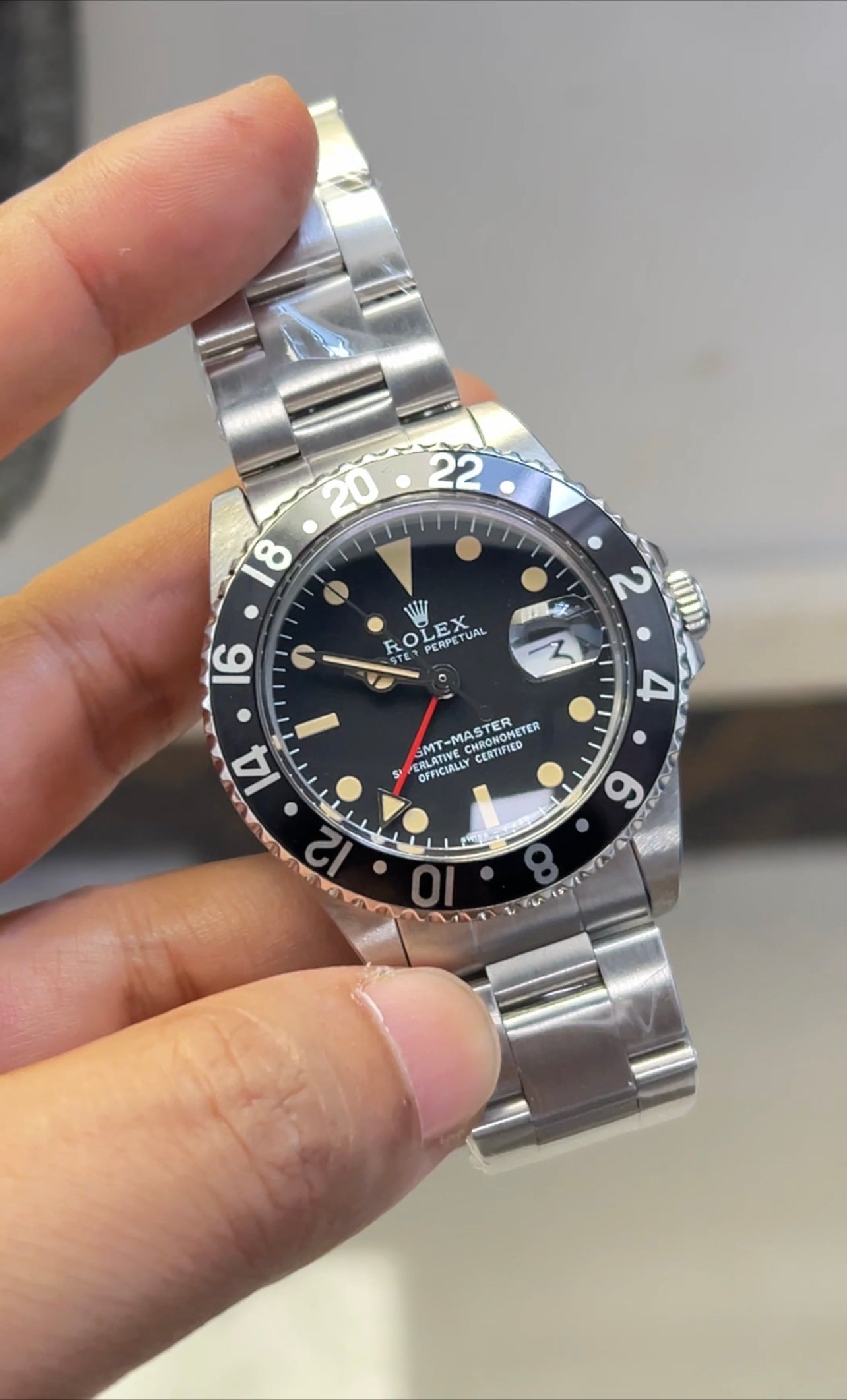 SN factory Retro GMT 40mm