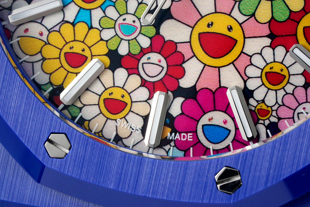 APS factory Royal Oak 15500 Ceramics Sunflower Dial