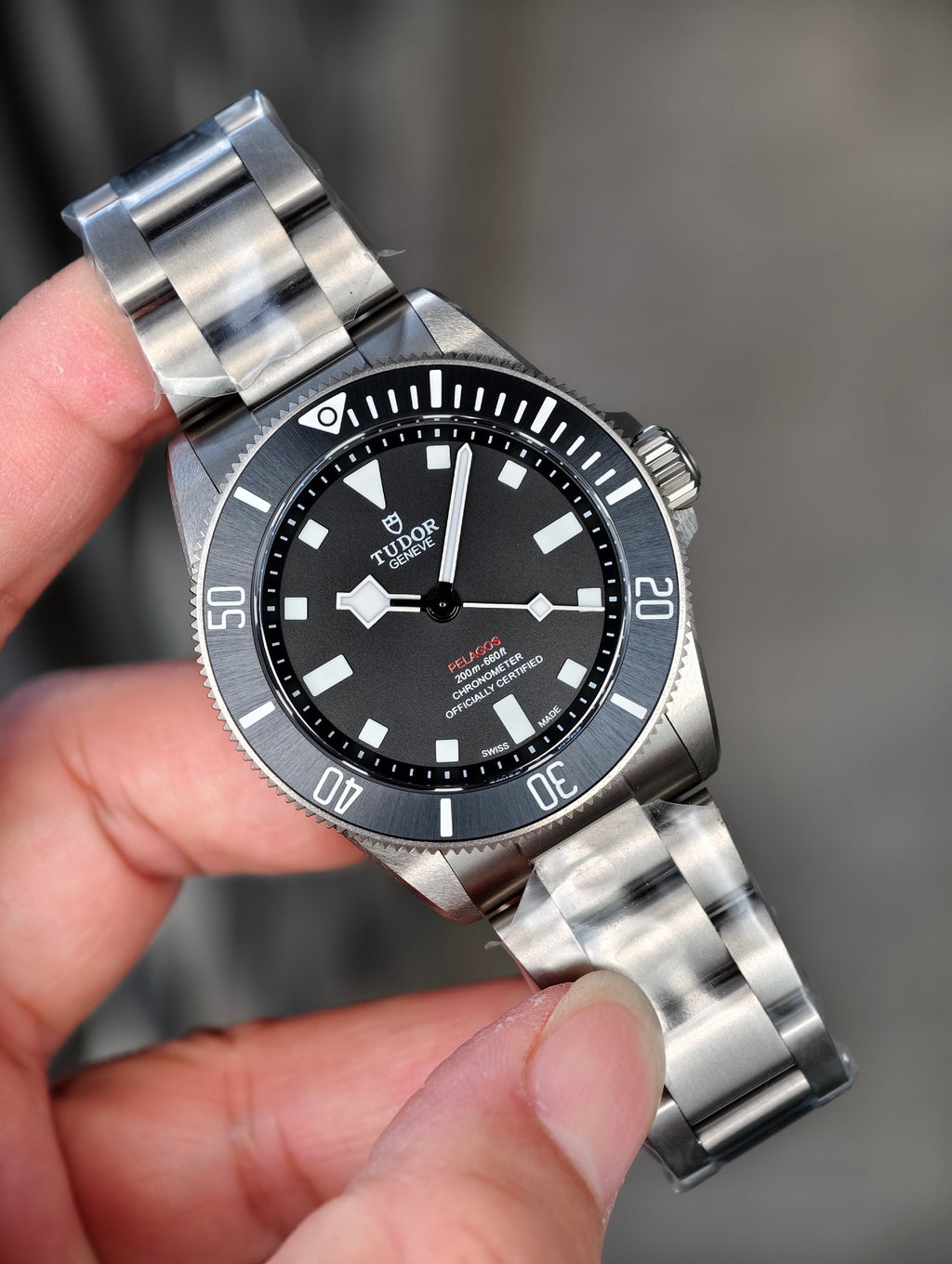 ZF factory, 39mm pelagos Tudor Titanium