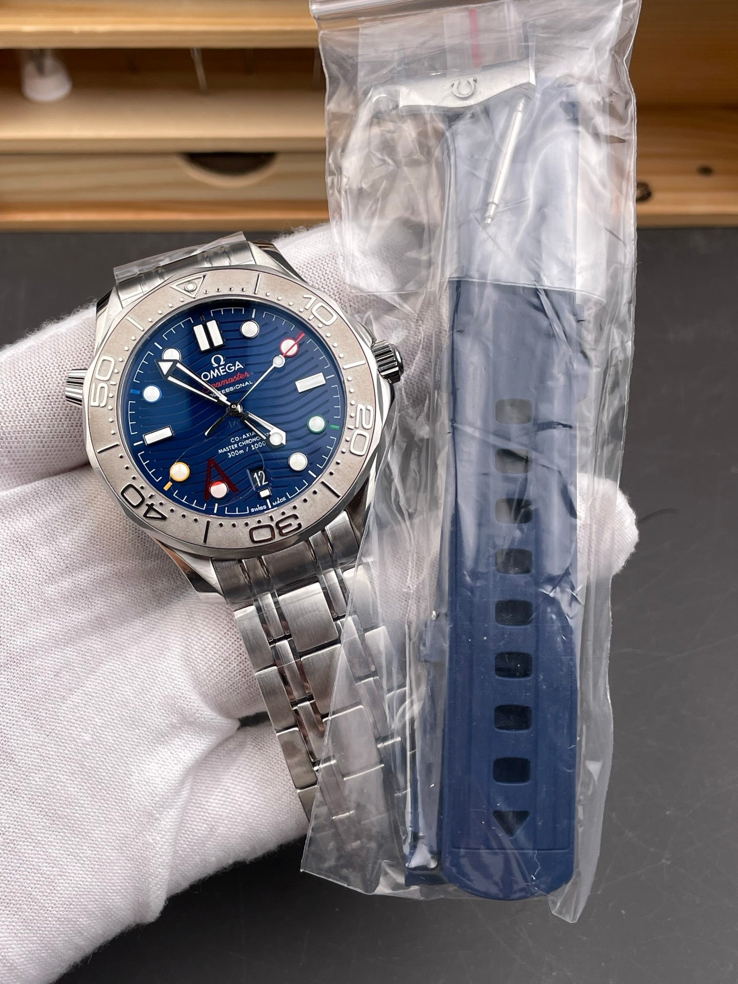 VS factory 42mm seamaster300 2008 Olympic