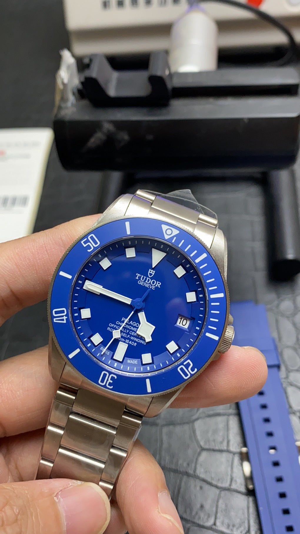 42mm Titanium metal Tudor