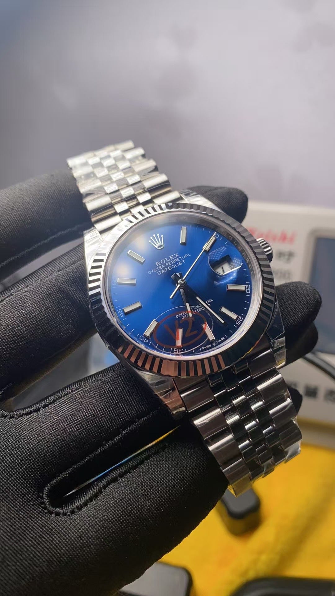 VSF 41mm datejust Blue dial