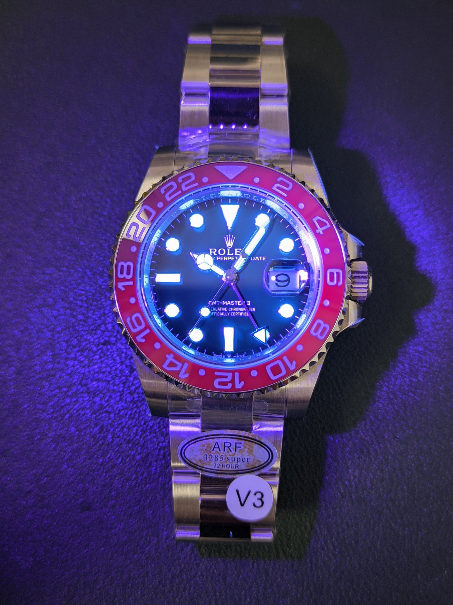 ARF 40mm Pepsi GMT（Dandong 3285）