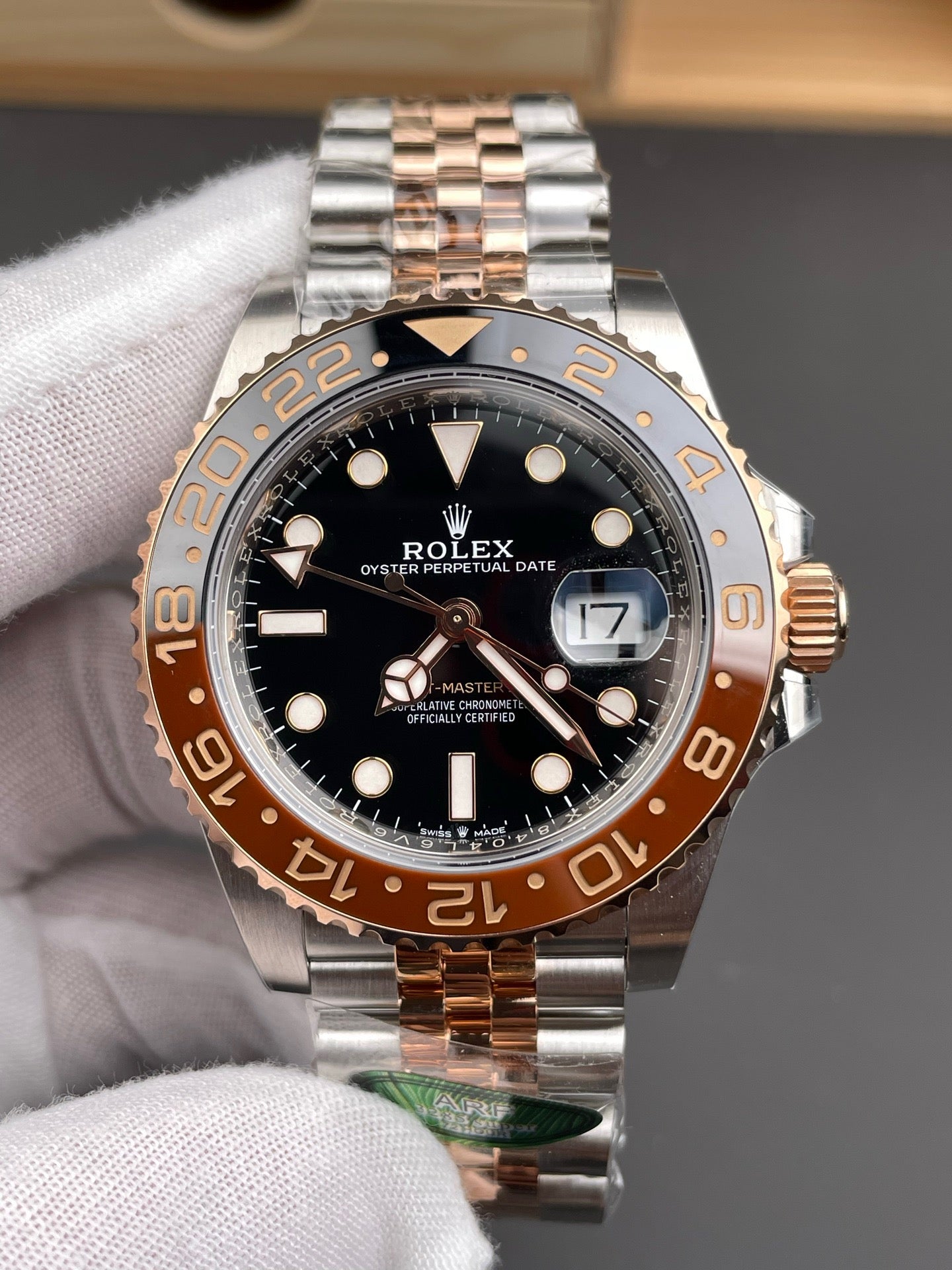 ARF 40mm GMT Rootbeer Weight gain version（Dandong 3285）