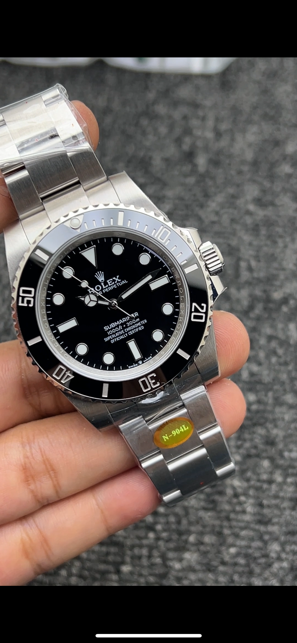 40/41mm Submariner 2836 version nodate