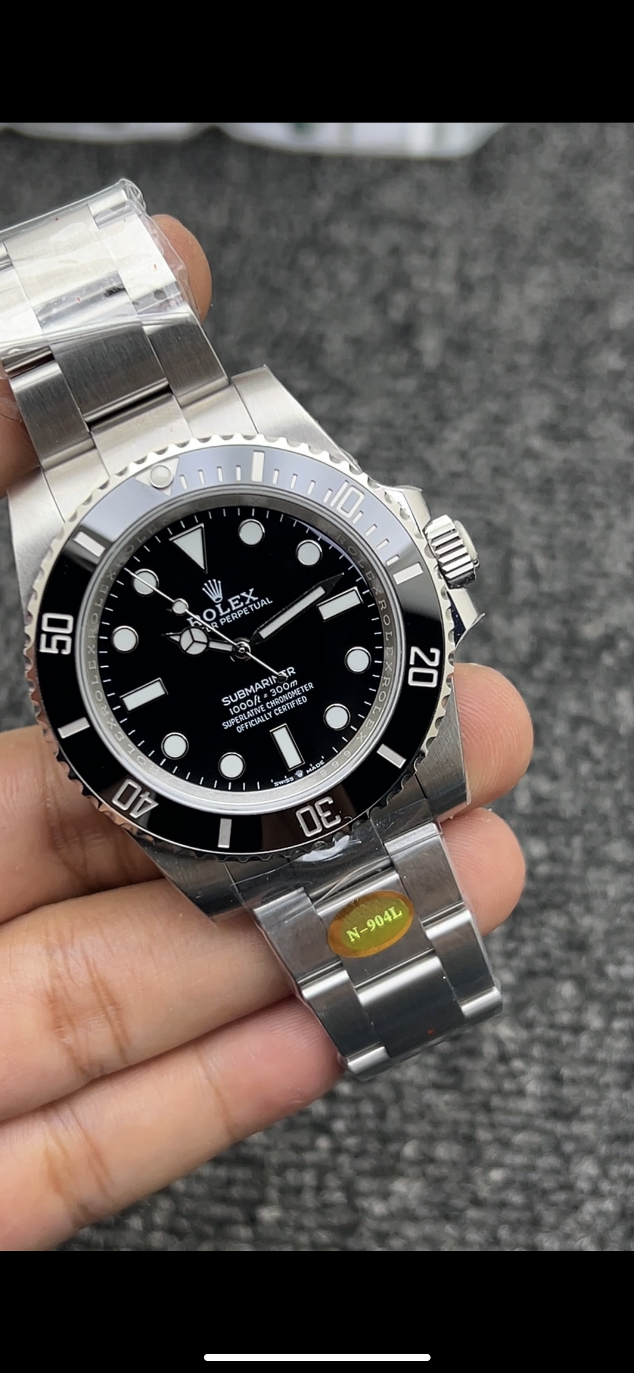 40/41mm Submariner 2836 version nodate