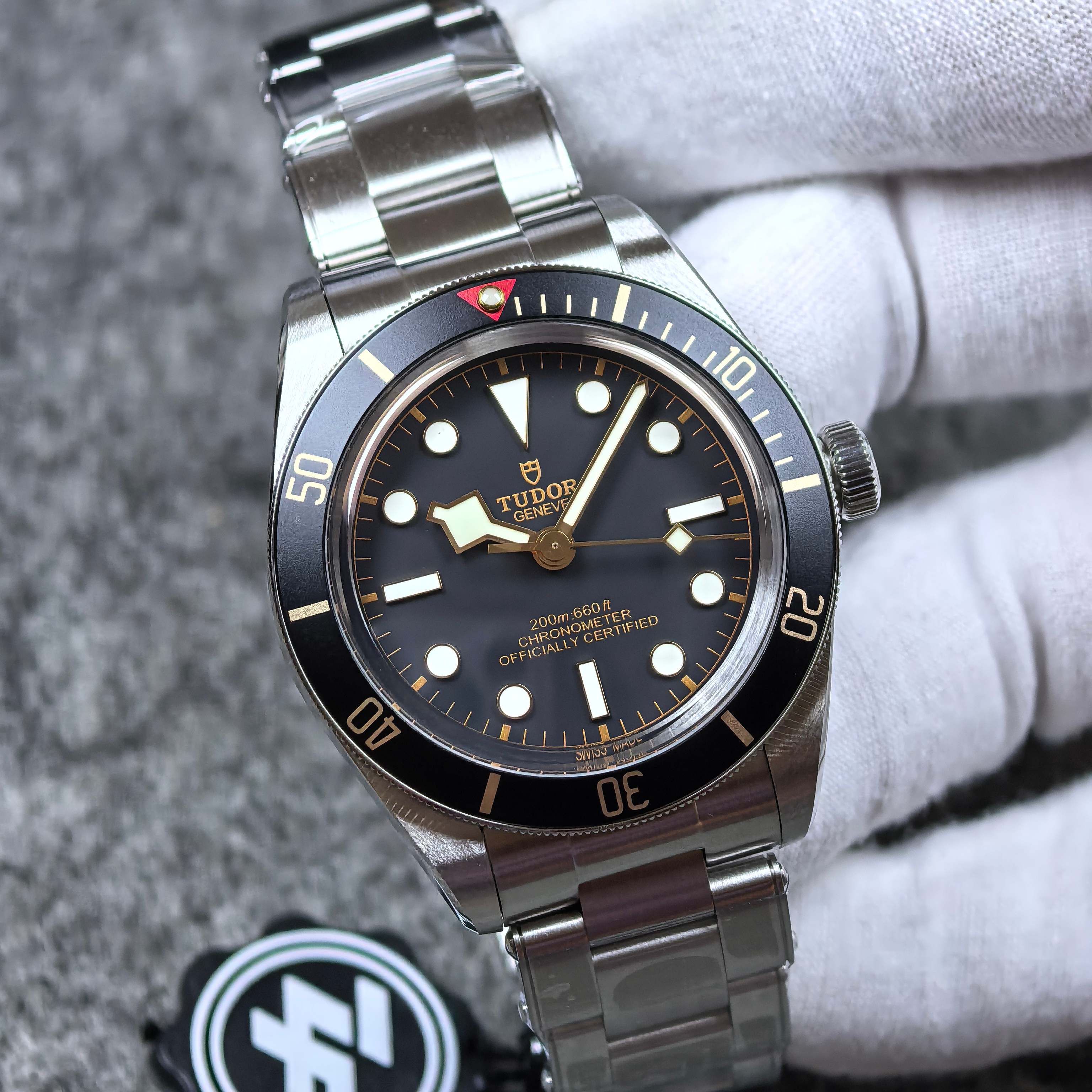 ZF factory 39mm Black Bay Tudor