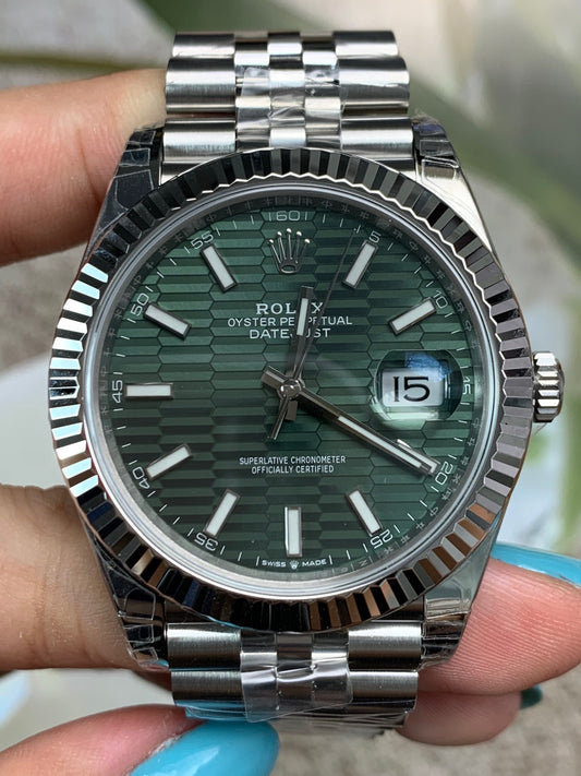 VSF 41mm datejust Rhombic lattice Dial