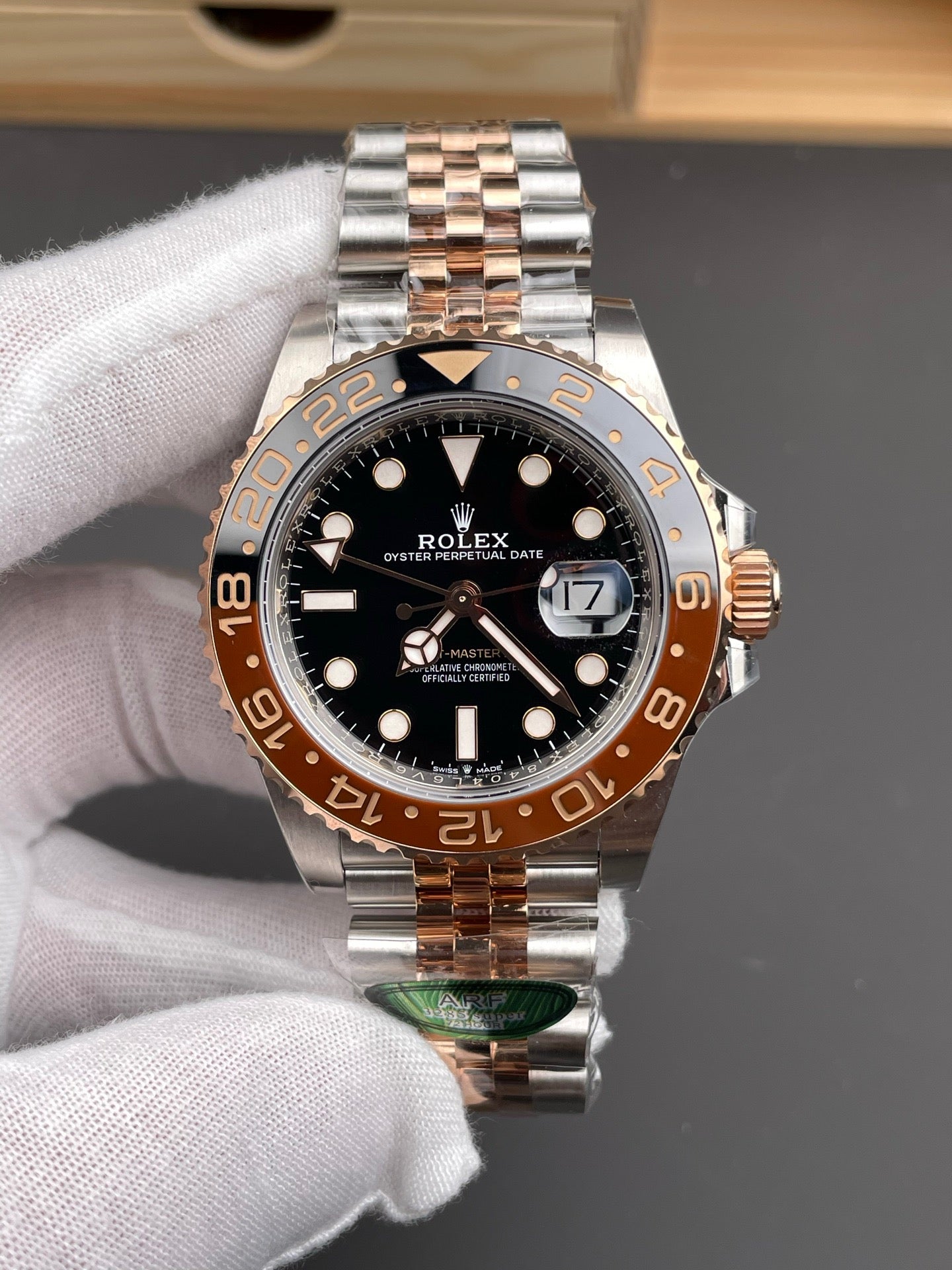 ARF 40mm GMT Rootbeer Weight gain version（Dandong 3285）