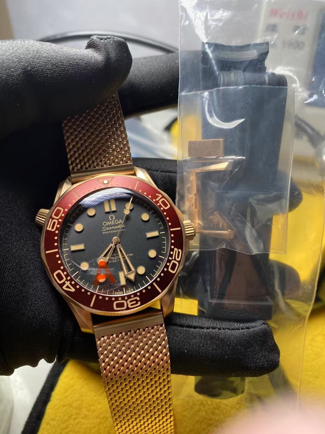 VS factory Bronze Gold seamaster300