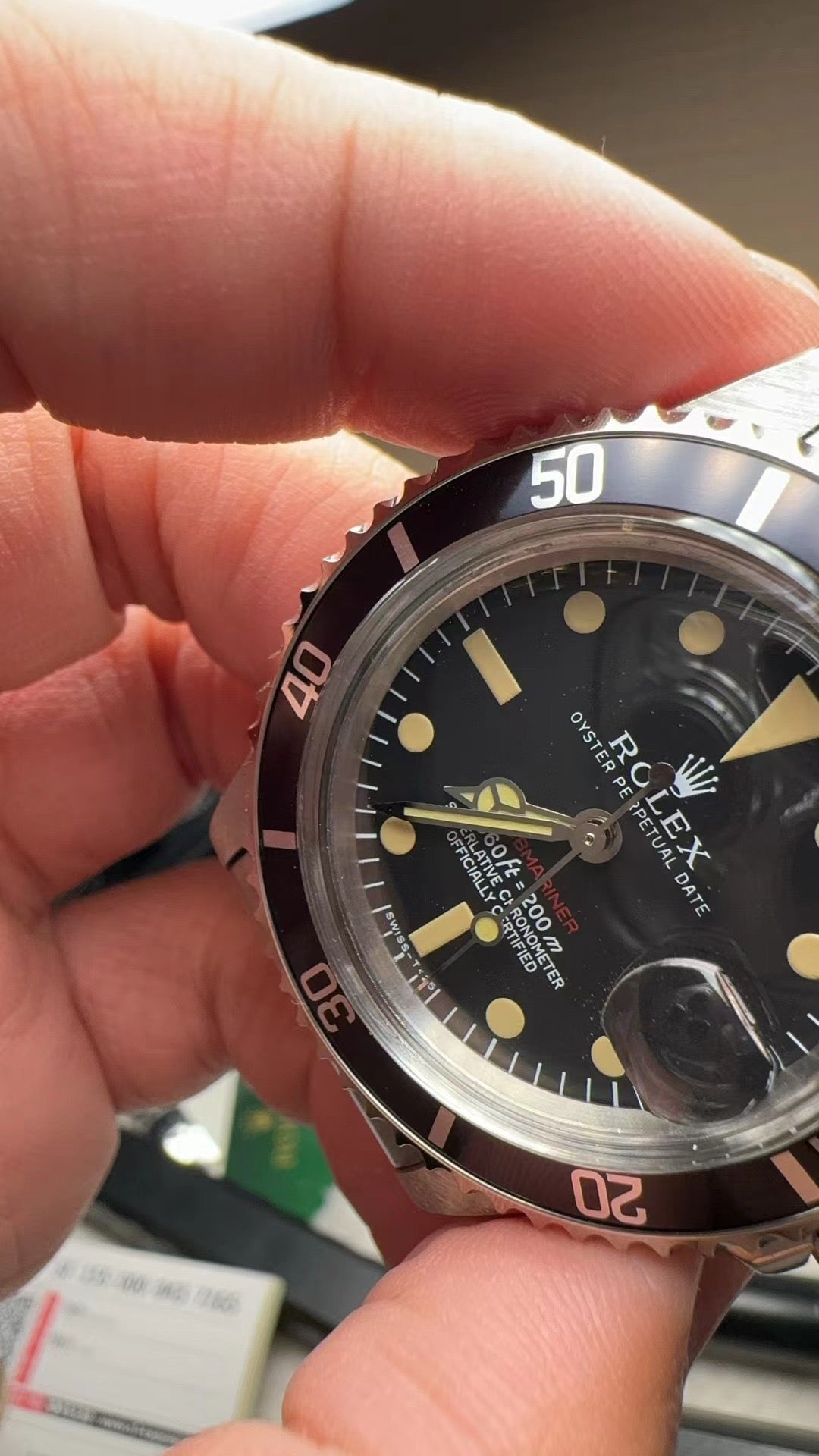 SN factory Retro Submariner 40mm