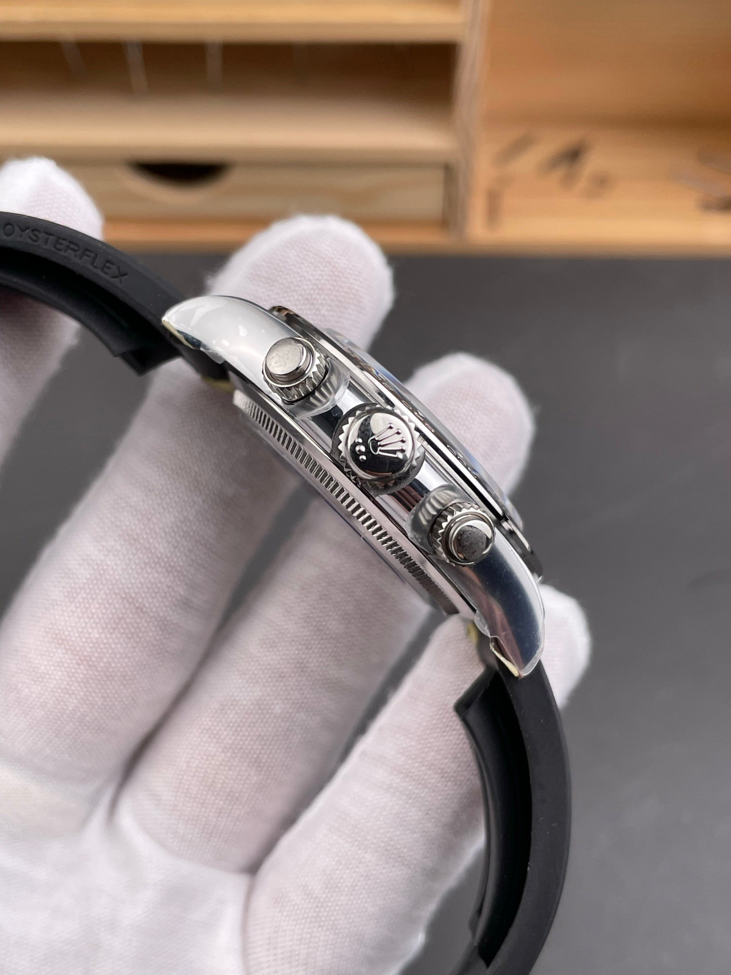 ARF 40mm Daytona Weight Gain Rubber strap