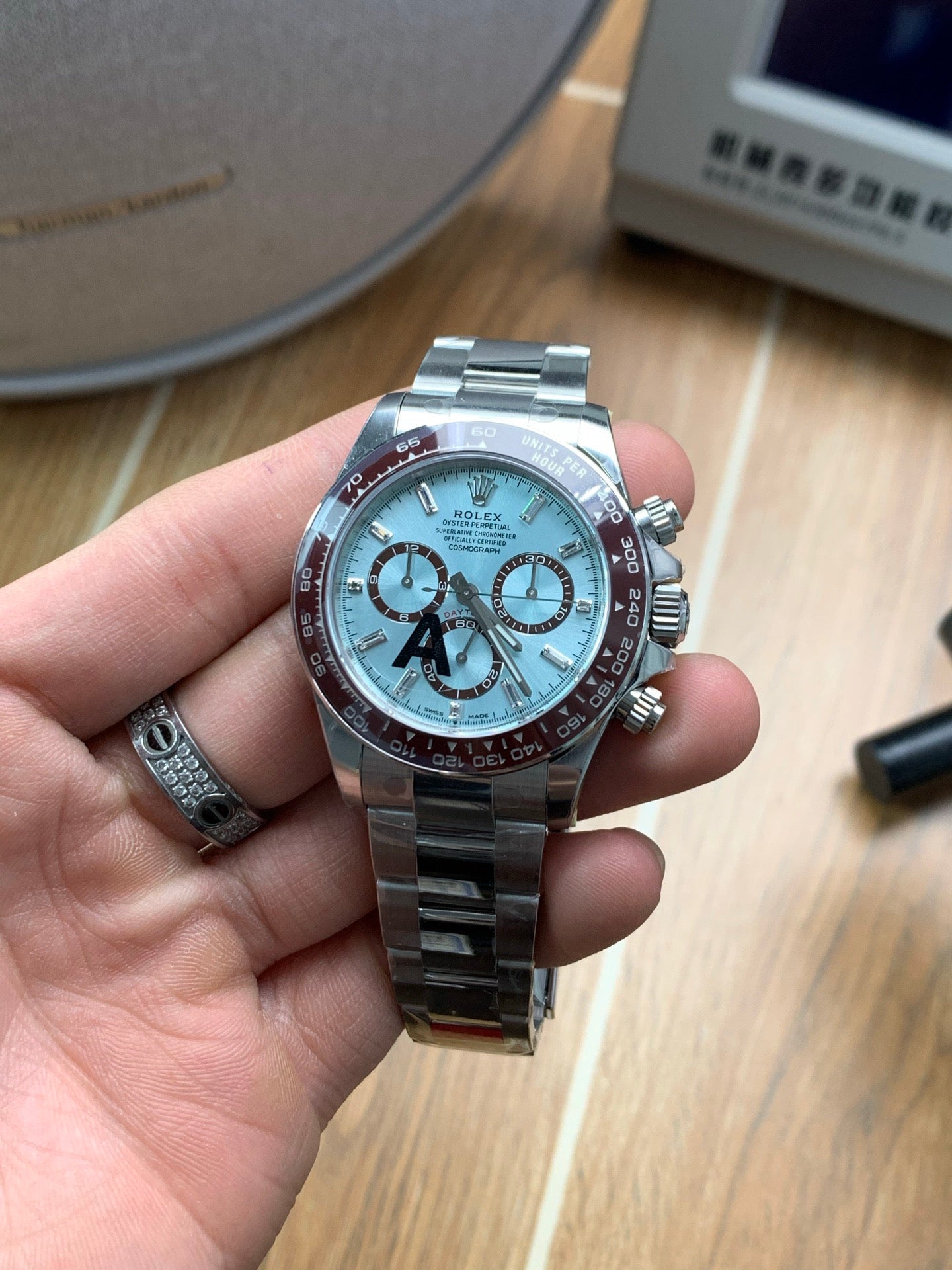 40mm Daytona VSF 4131 Diamond Bar D.