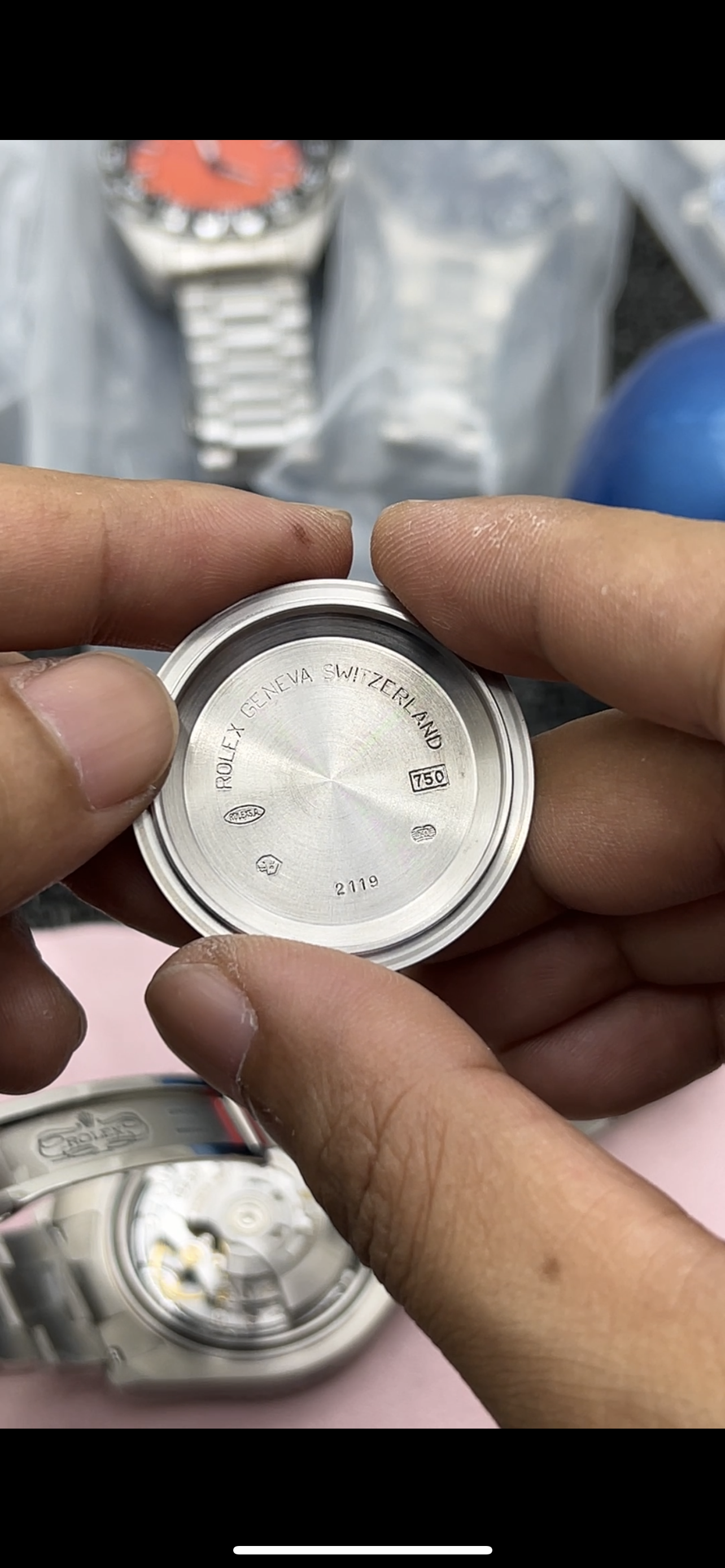 42mm Titanium Yacht master 103g