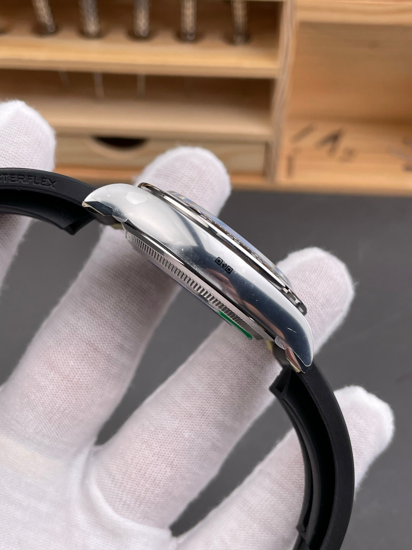 ARF 40mm Daytona Weight Gain Rubber strap