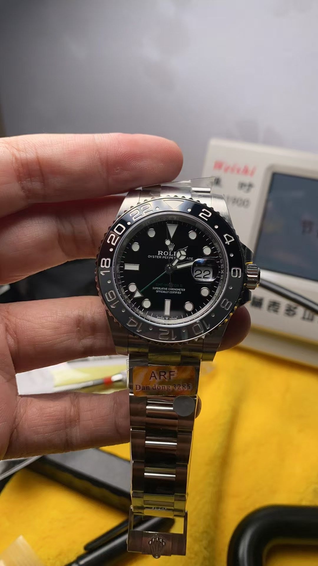 ARF 40mm Black and grey GMT（Dandong 3285）